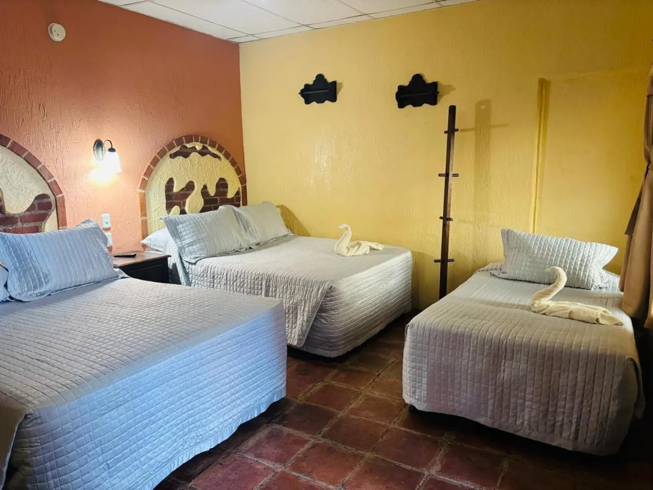 Bed in Hotel Chilero Y Café