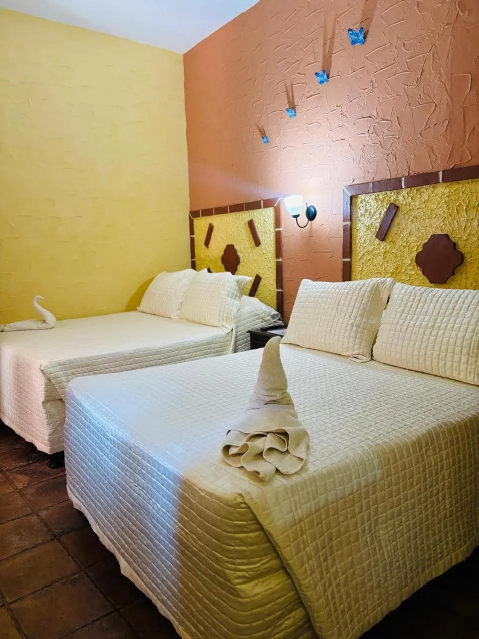 Bed in Hotel Chilero Y Café