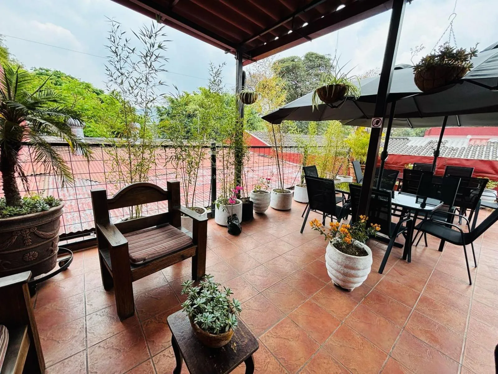 Balcony/Terrace in Hotel Chilero Y Café