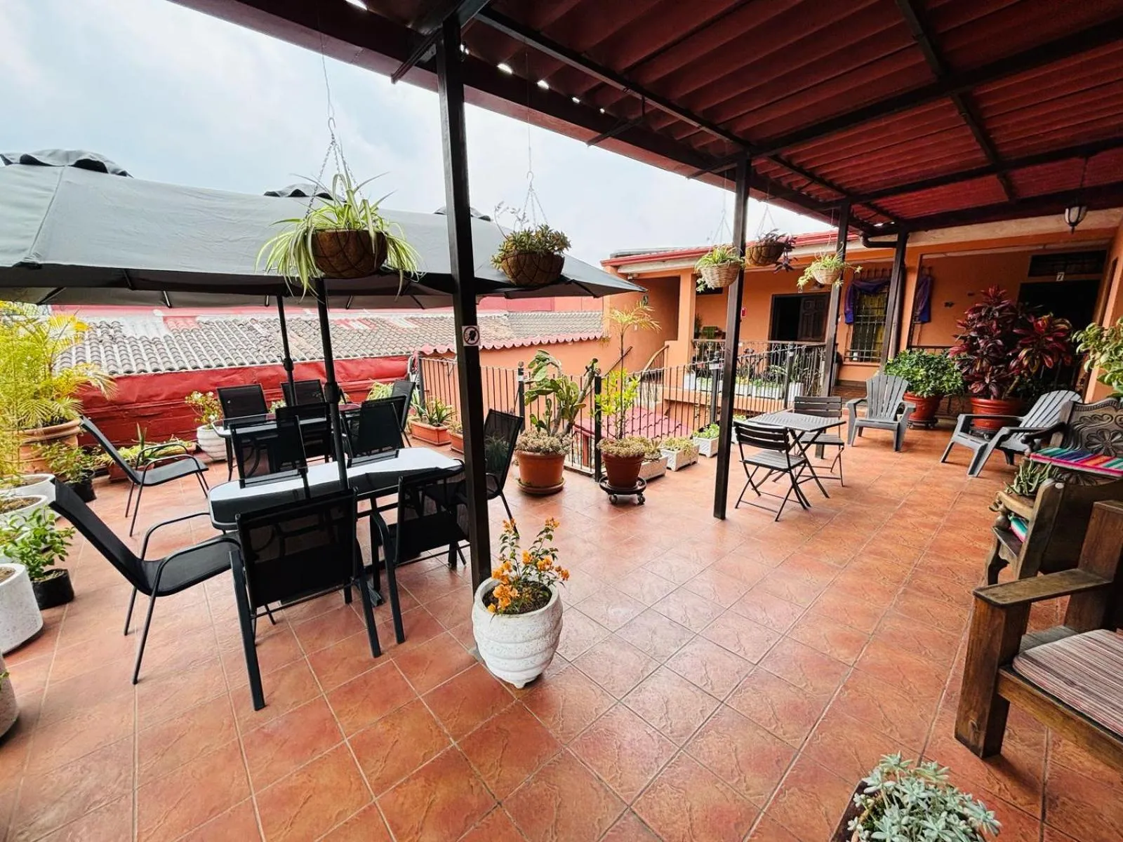 Balcony/Terrace in Hotel Chilero Y Café