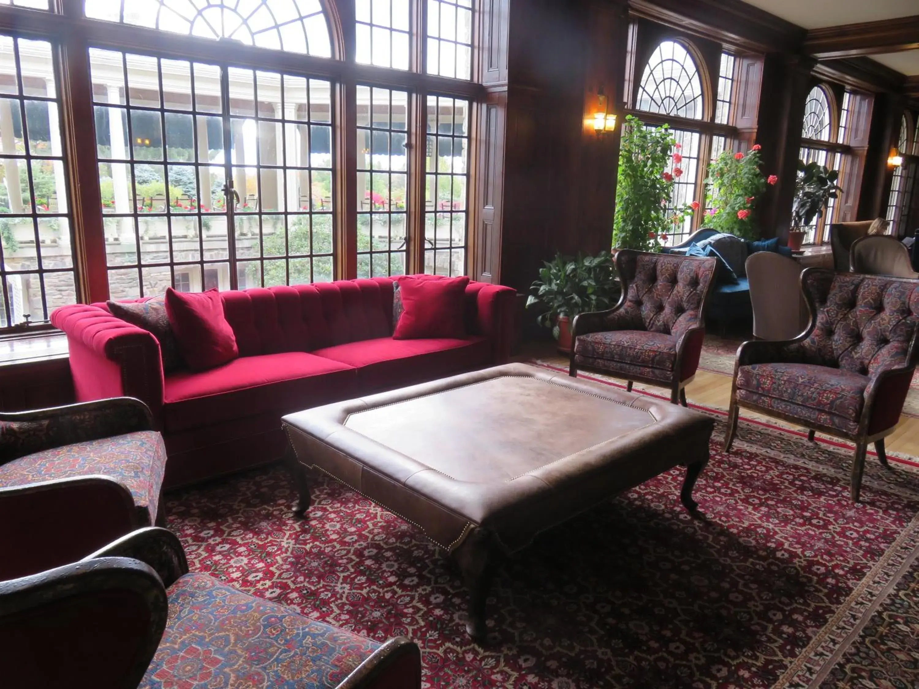 Lobby or reception in Skytop Lodge Lobby or reception in Skytop Lodge