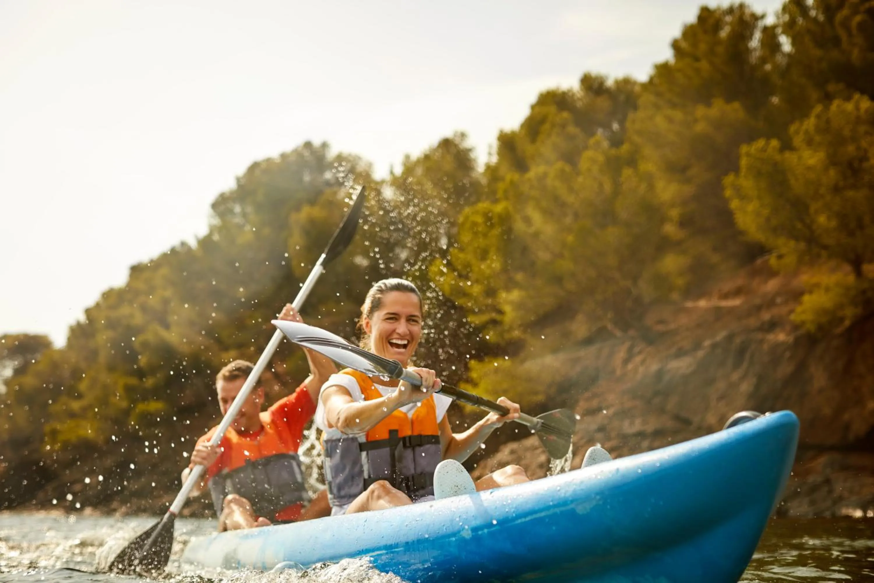 Canoeing in Skytop Lodge