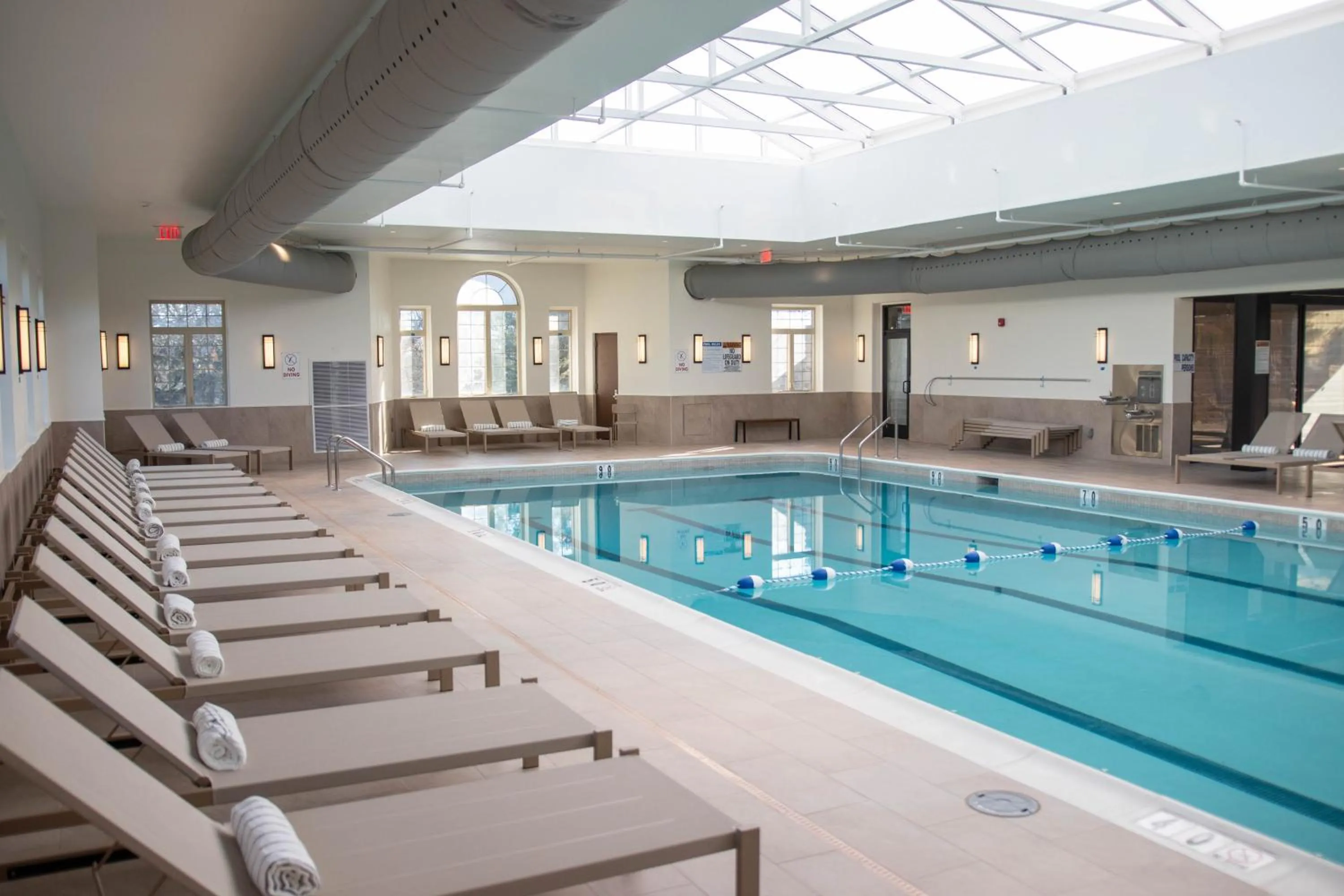 Swimming pool in Skytop Lodge