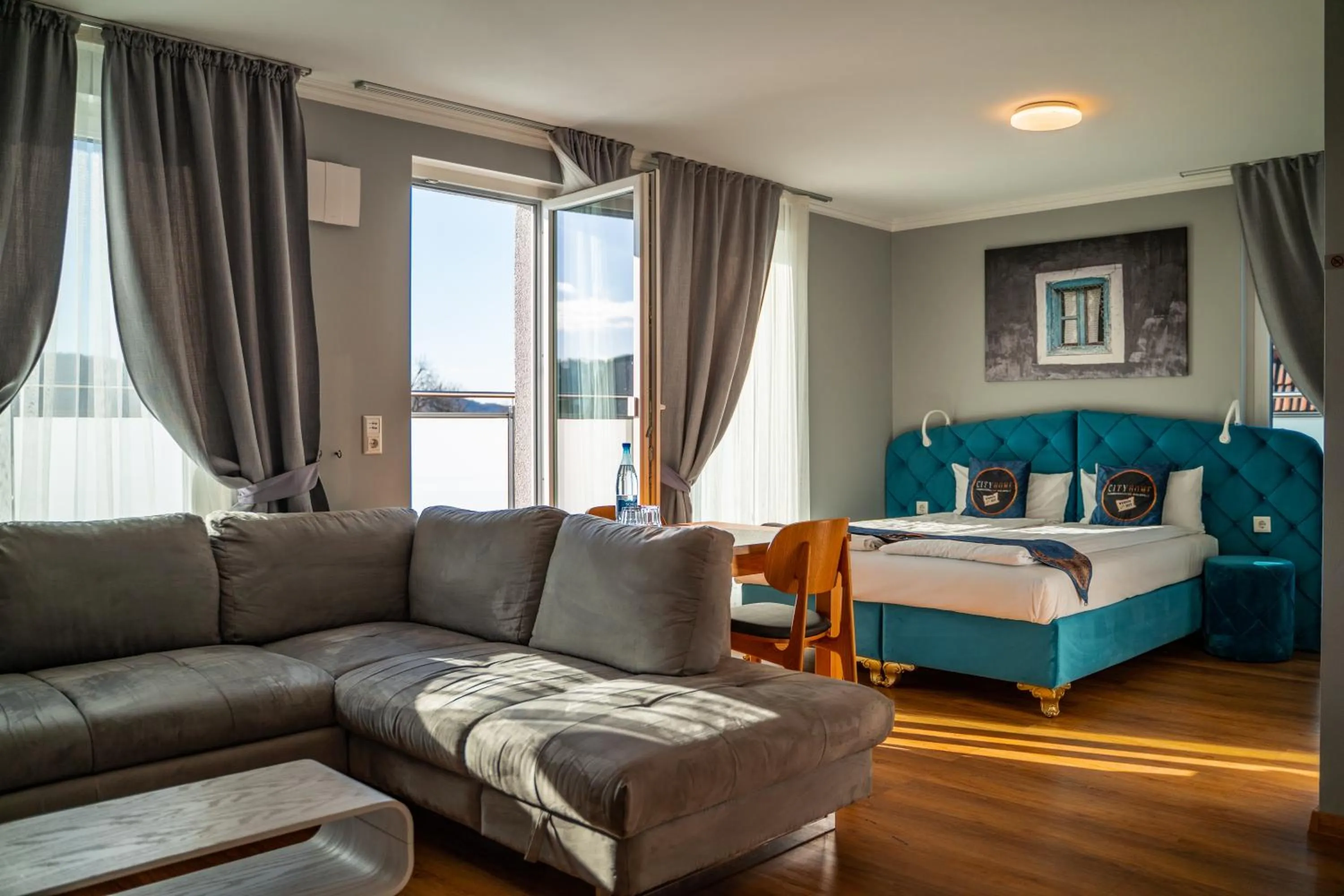 Bed in Boardinghouse City Home