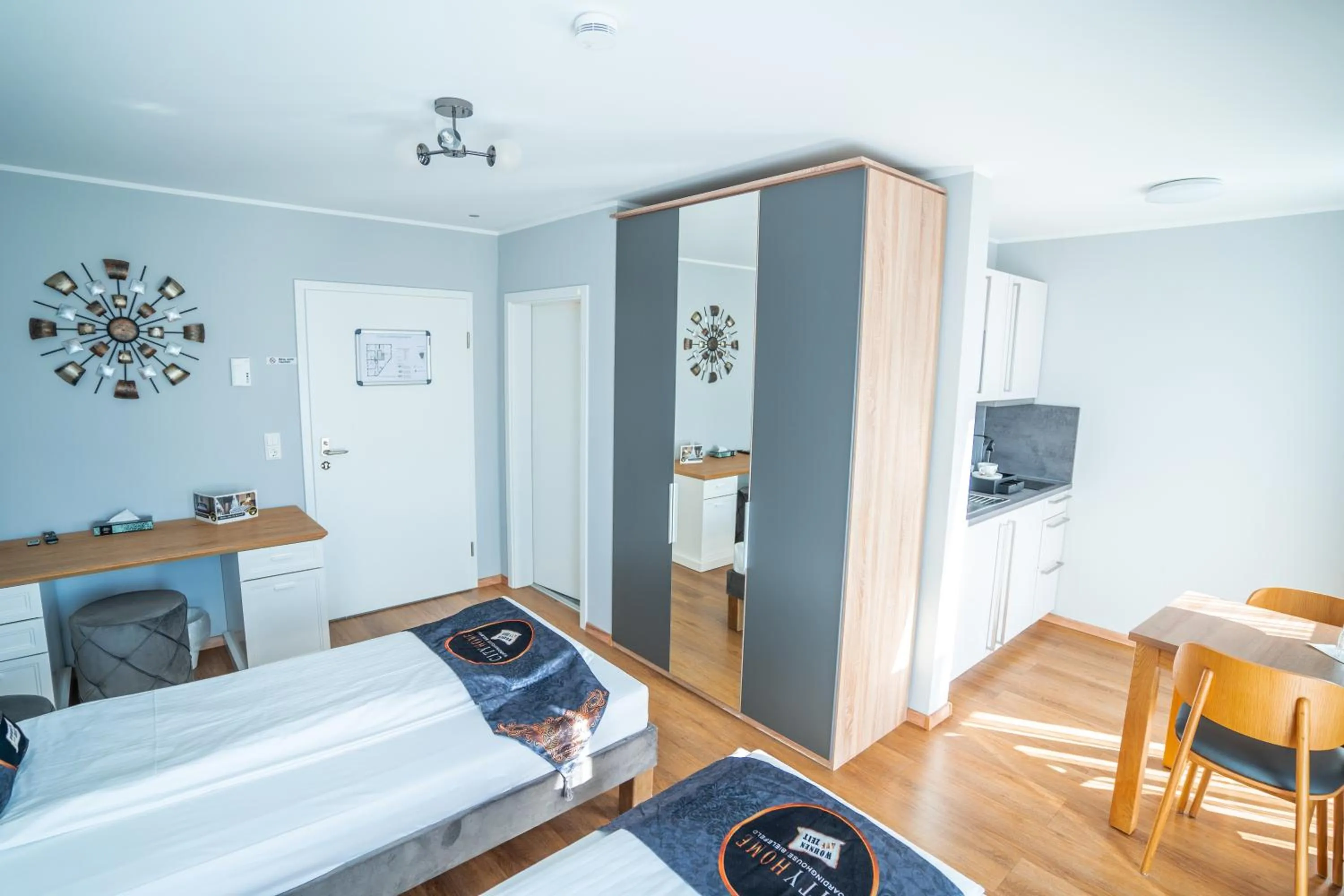 Bed in Boardinghouse City Home