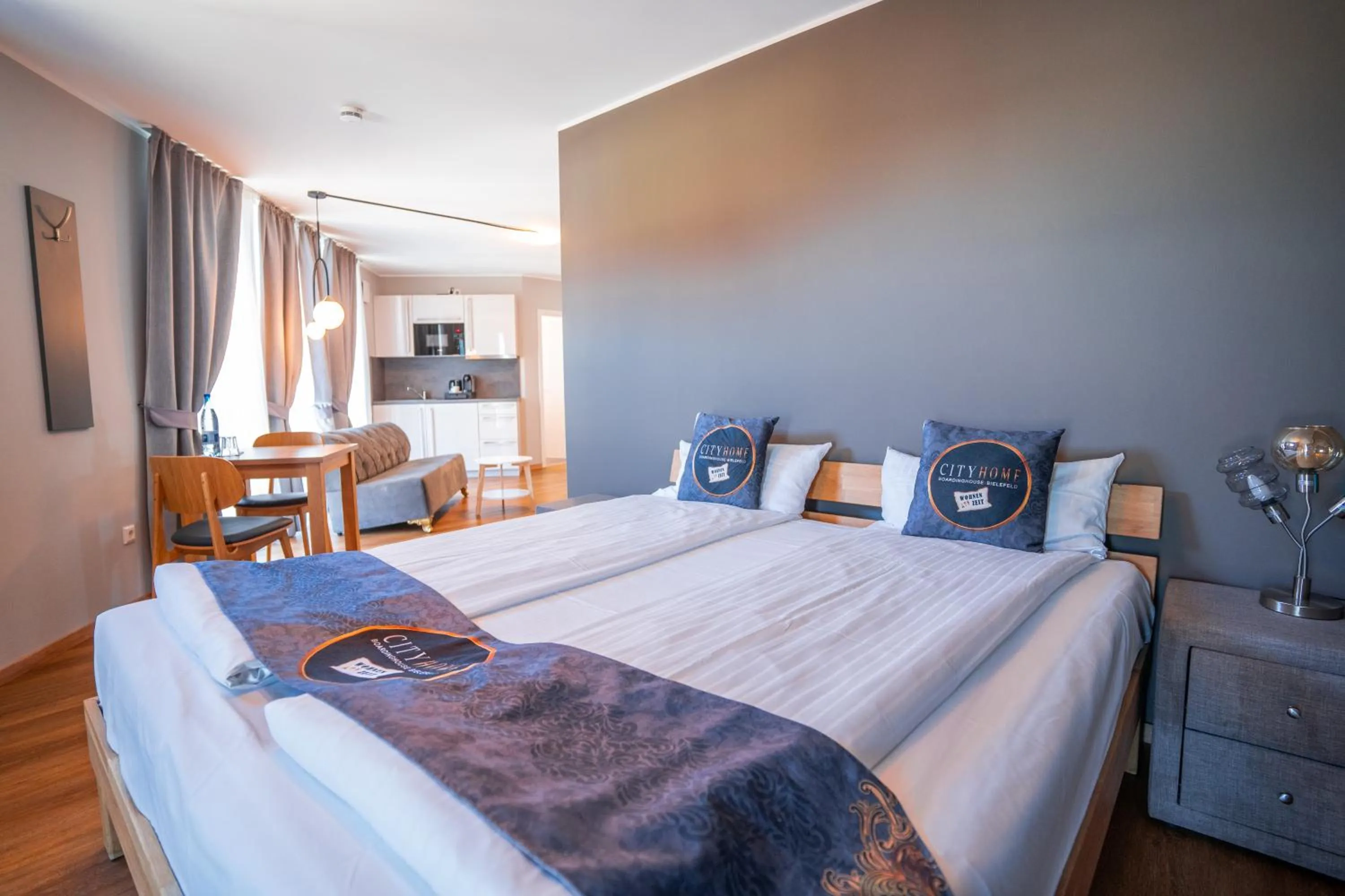 Bed in Boardinghouse City Home