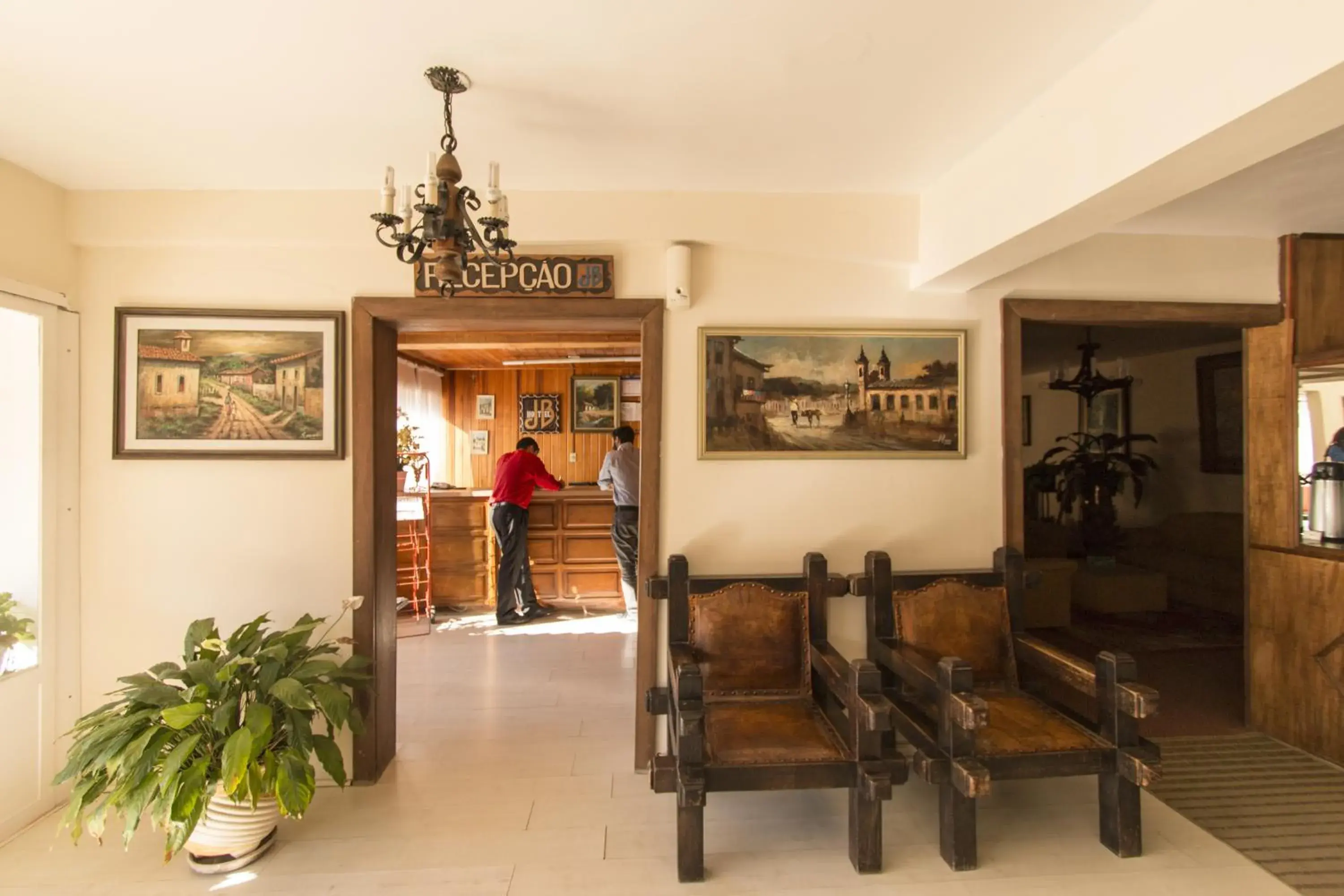 Lobby or reception in Hotel JB Lobby or reception in Hotel JB