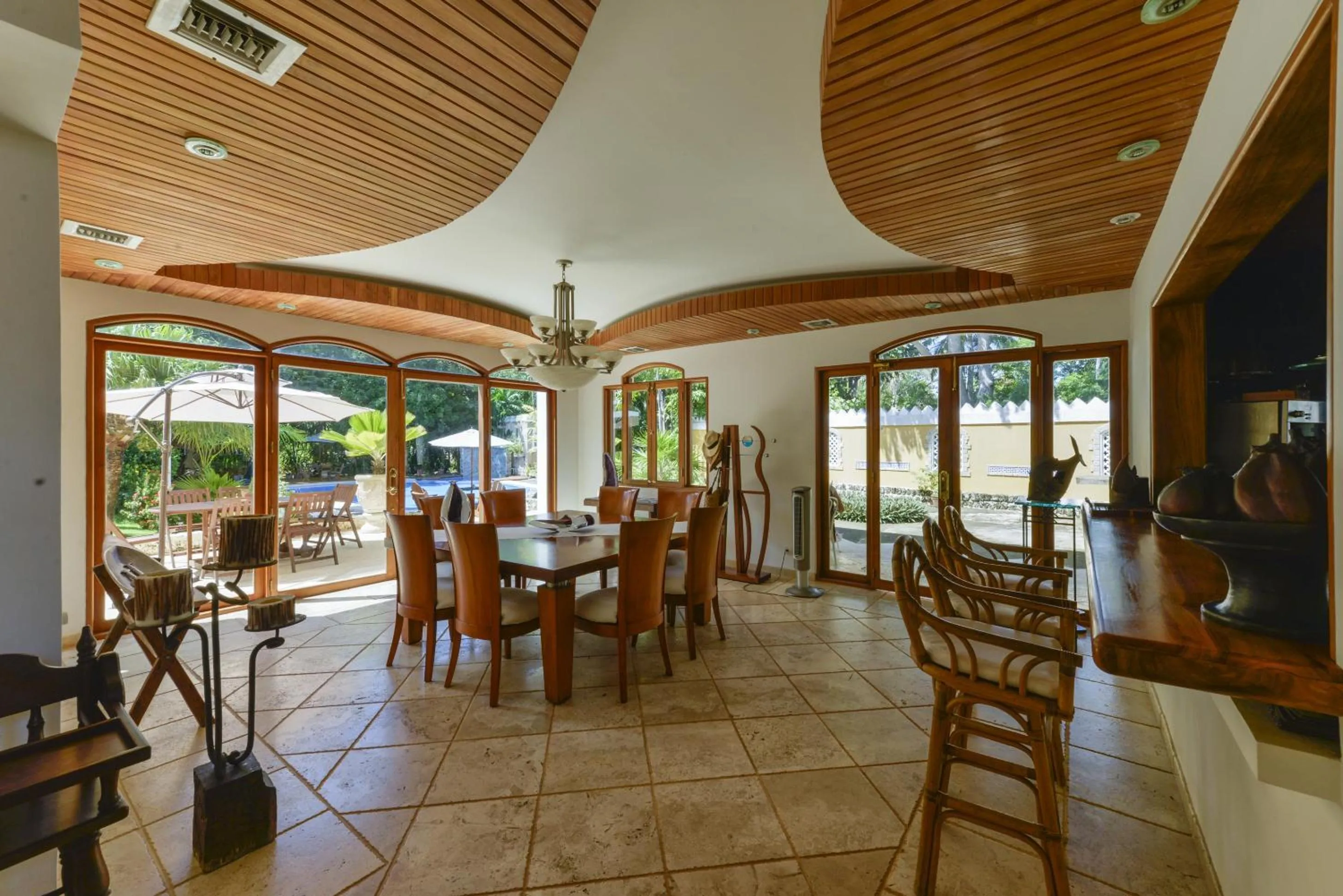 Dining area in Casa Las Palmas Hotel Boutique