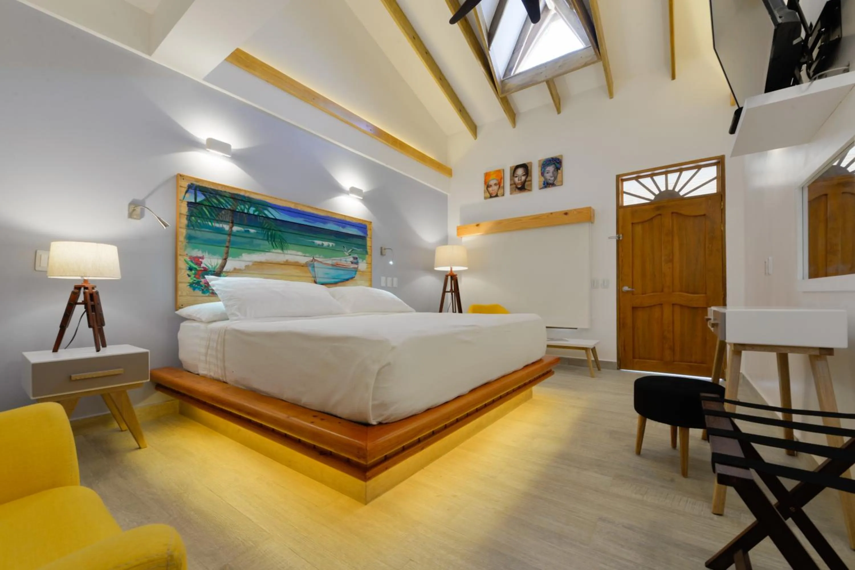 Bed in Casa Las Palmas Hotel Boutique