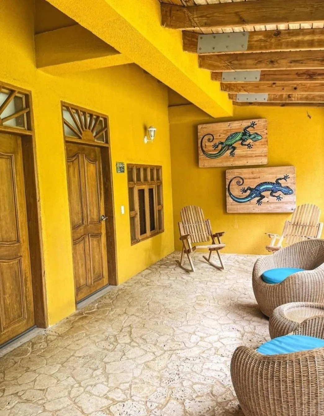 Patio in Casa Las Palmas Hotel Boutique