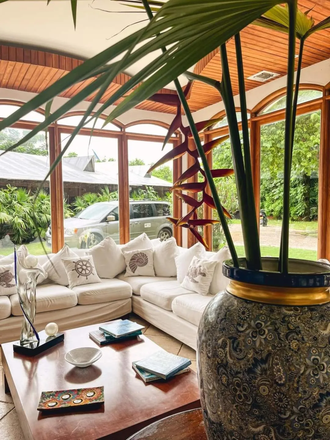 Living room in Casa Las Palmas Hotel Boutique