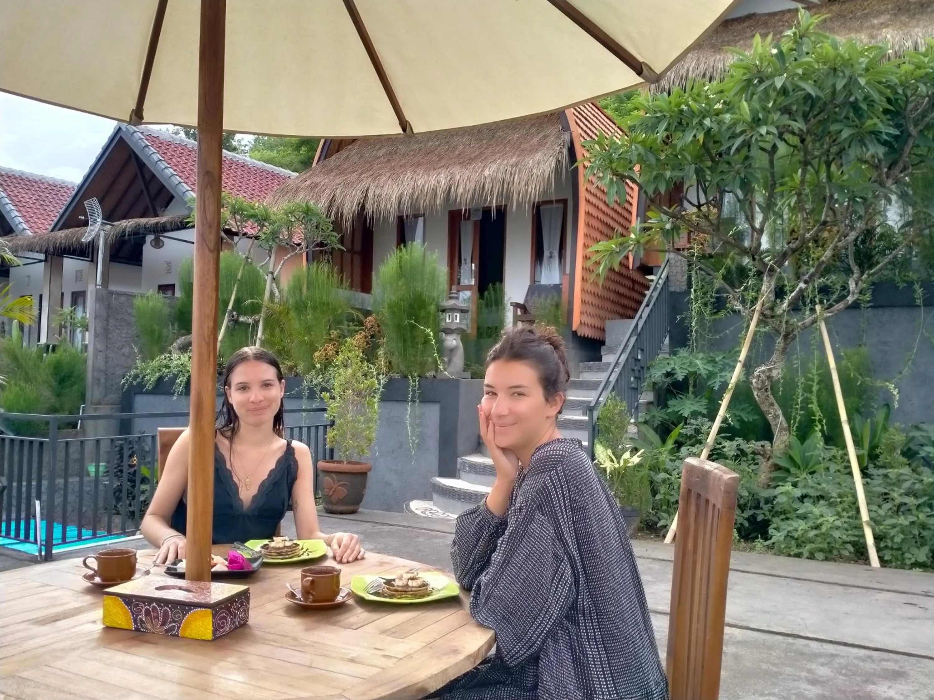 Patio in RAMP COTTAGE