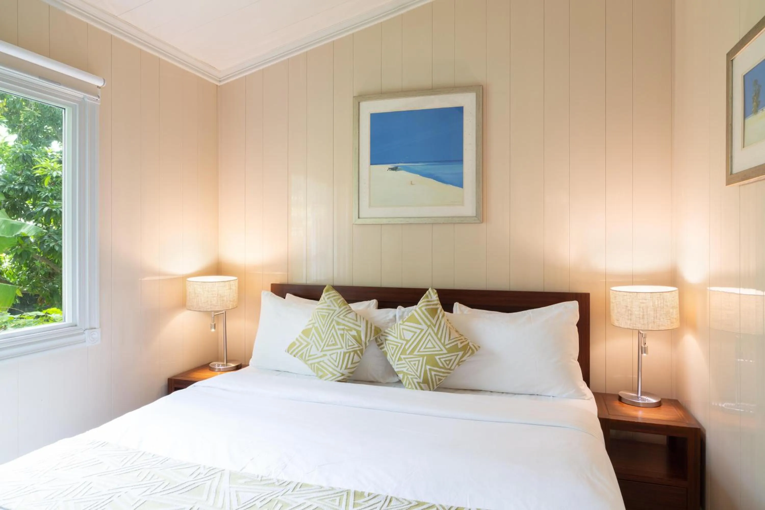 Photo of the whole room, Bed in Kokomo Botanical Resort - Caribbean Family Cottages