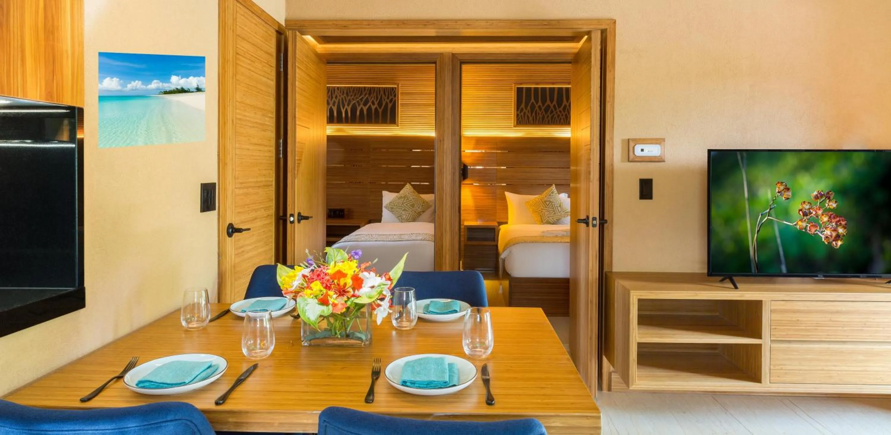 Photo of the whole room in Kokomo Botanical Resort - Caribbean Family Cottages