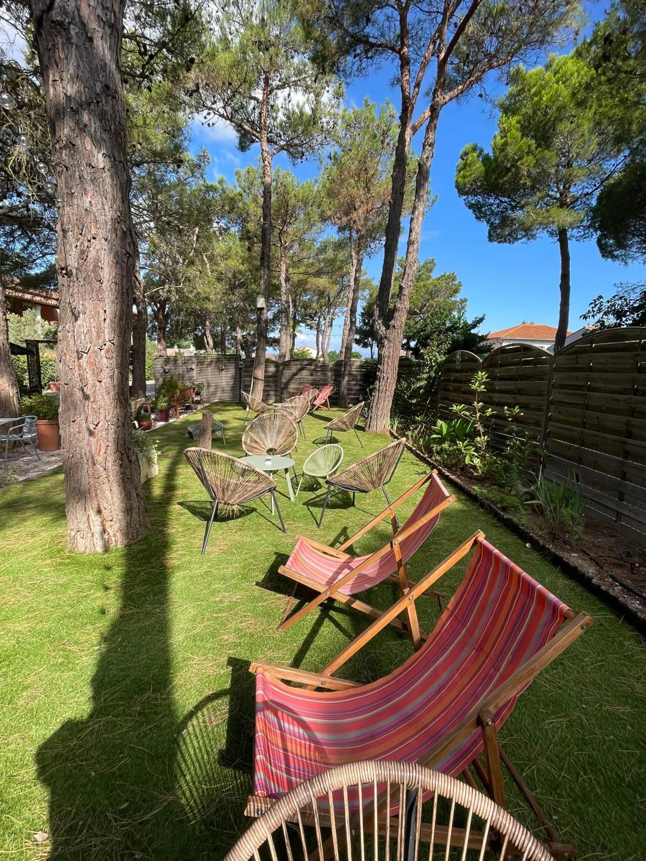 Garden in Hotel du Mas