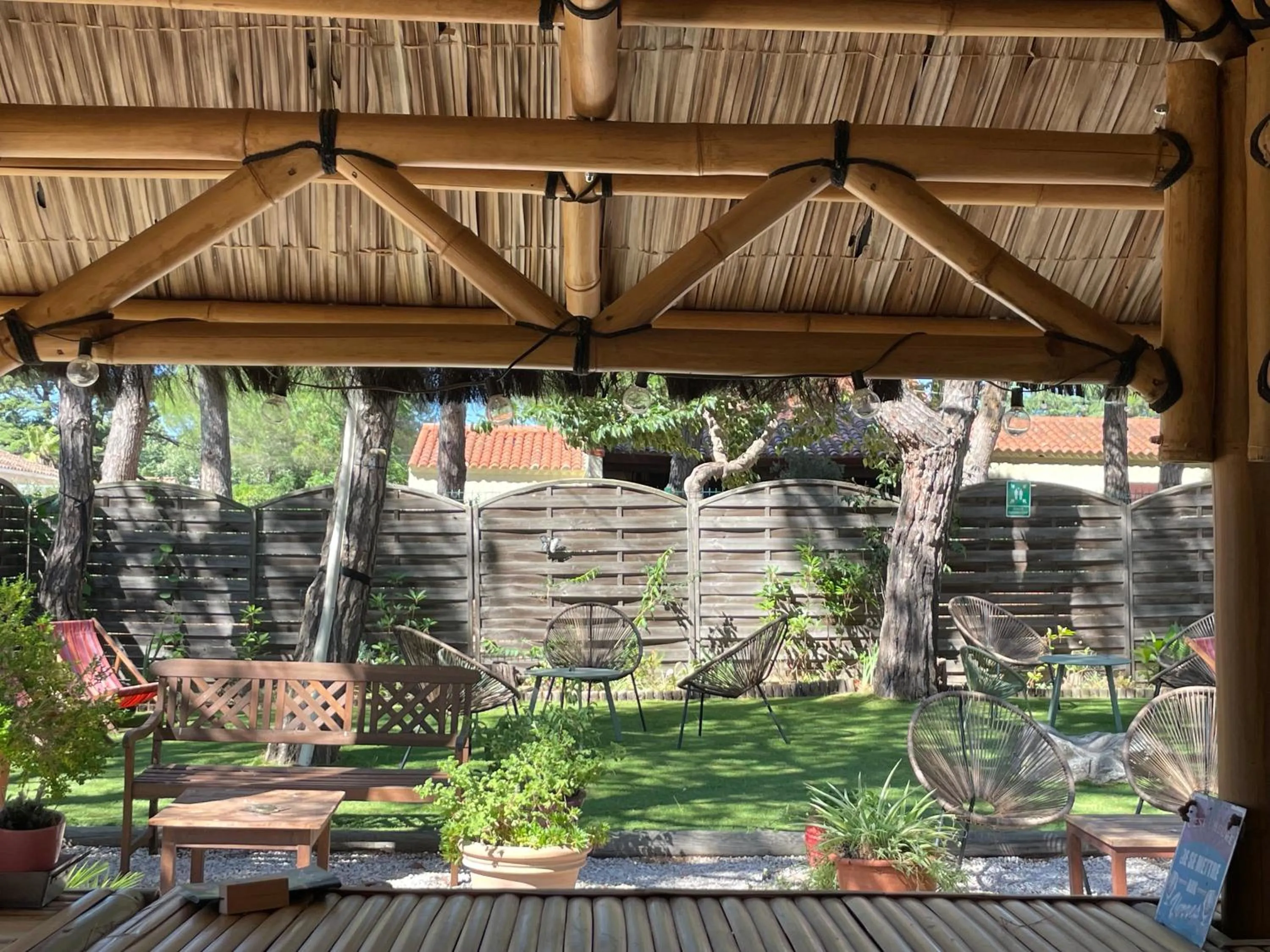 Garden in Hotel du Mas