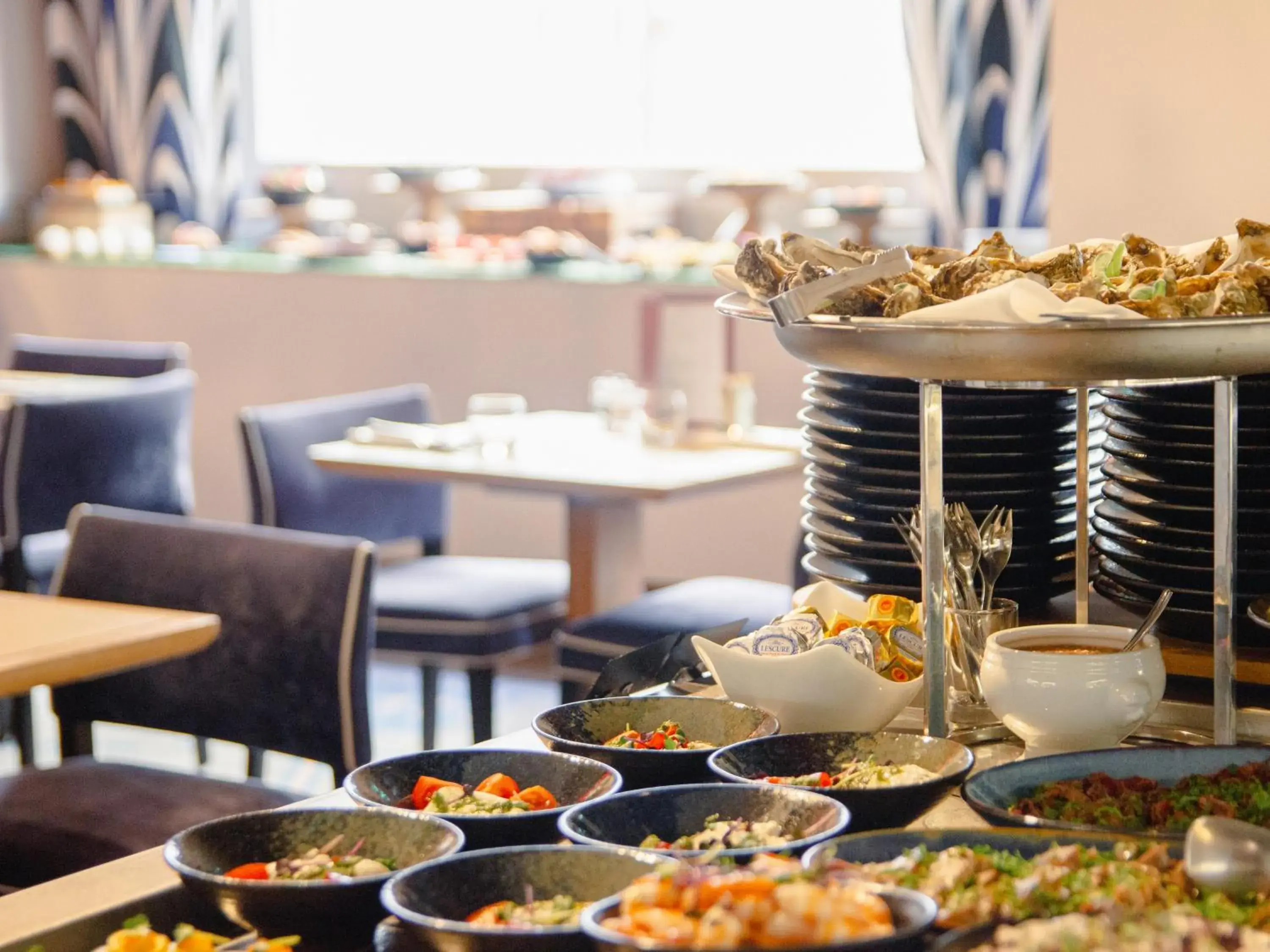 Buffet breakfast in Hôtel Bel Ami Buffet breakfast in Hôtel Bel Ami
