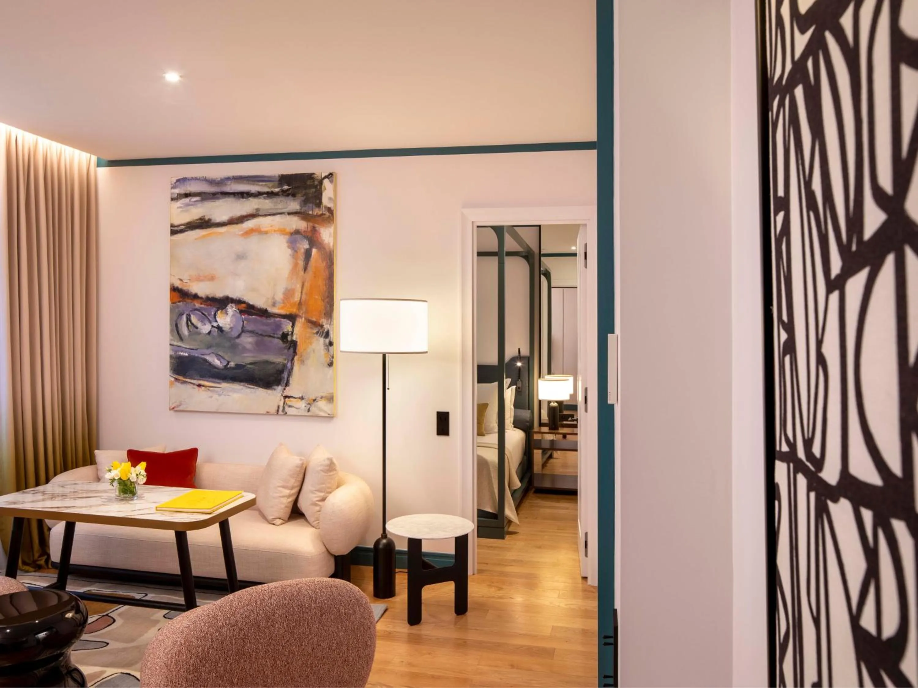 Living room in Hôtel Bel Ami