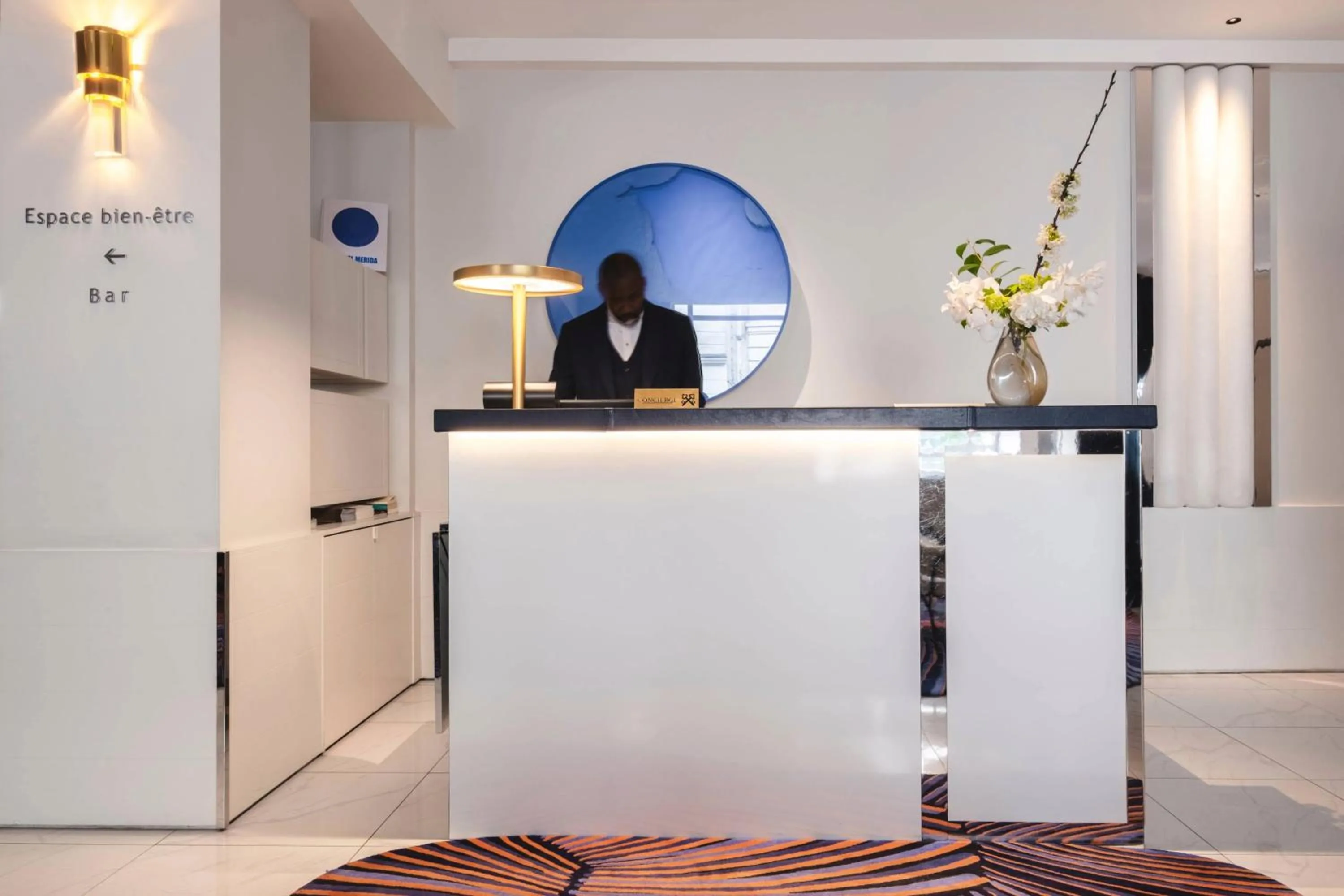 Lobby or reception in Hôtel Bel Ami