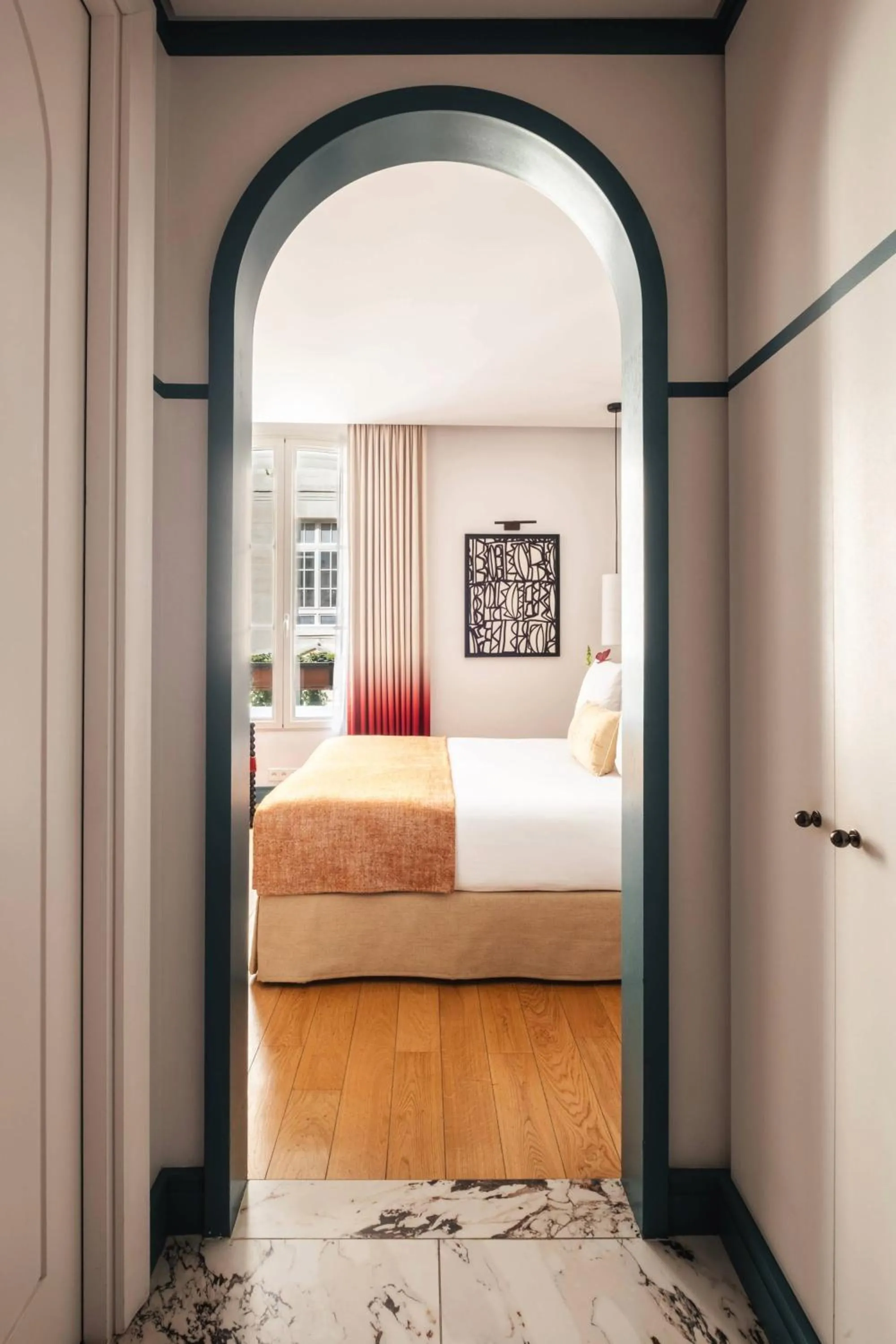 Bedroom, Bed in Hôtel Bel Ami