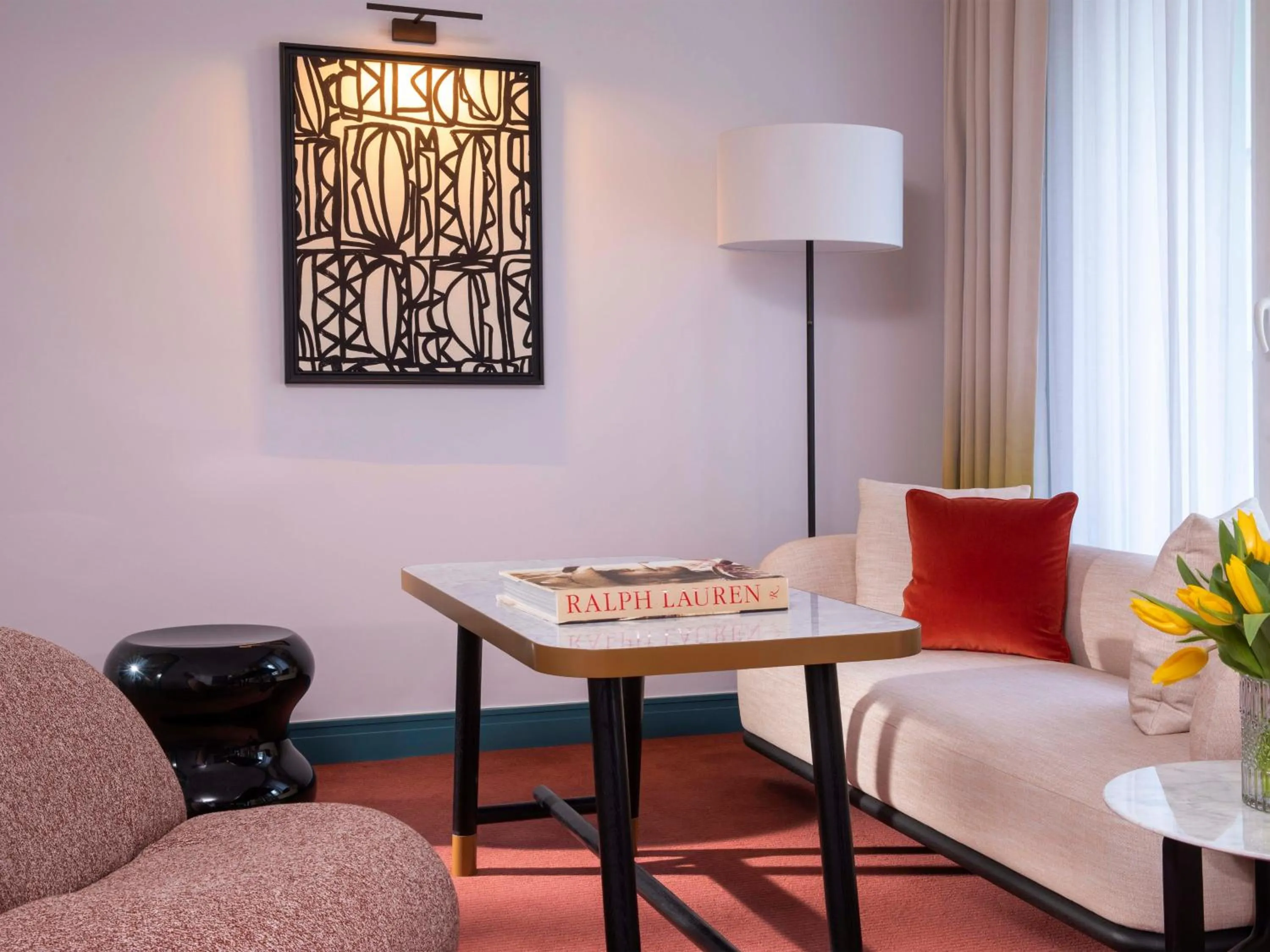 Living room in Hôtel Bel Ami