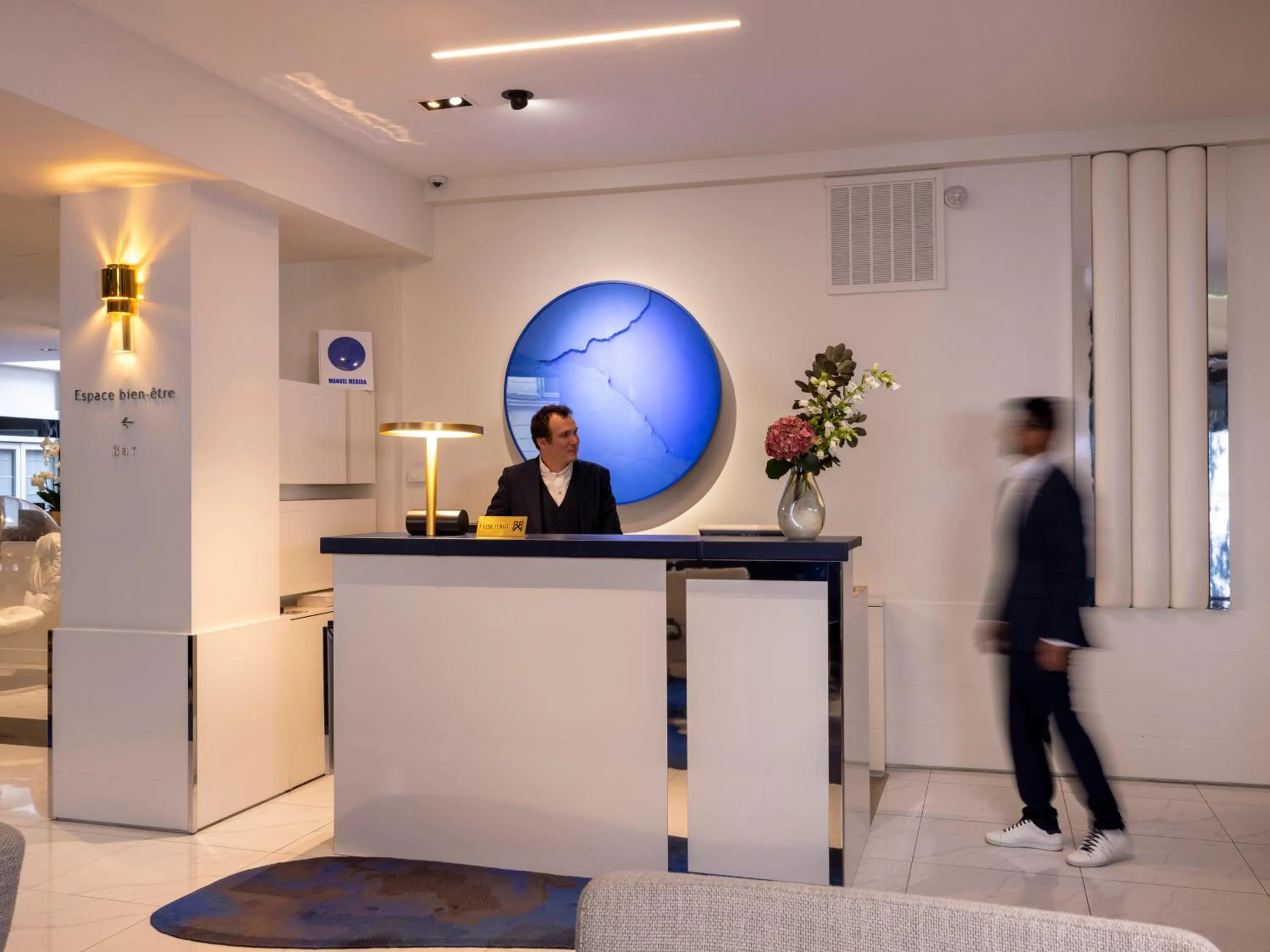 Lobby or reception in Hôtel Bel Ami