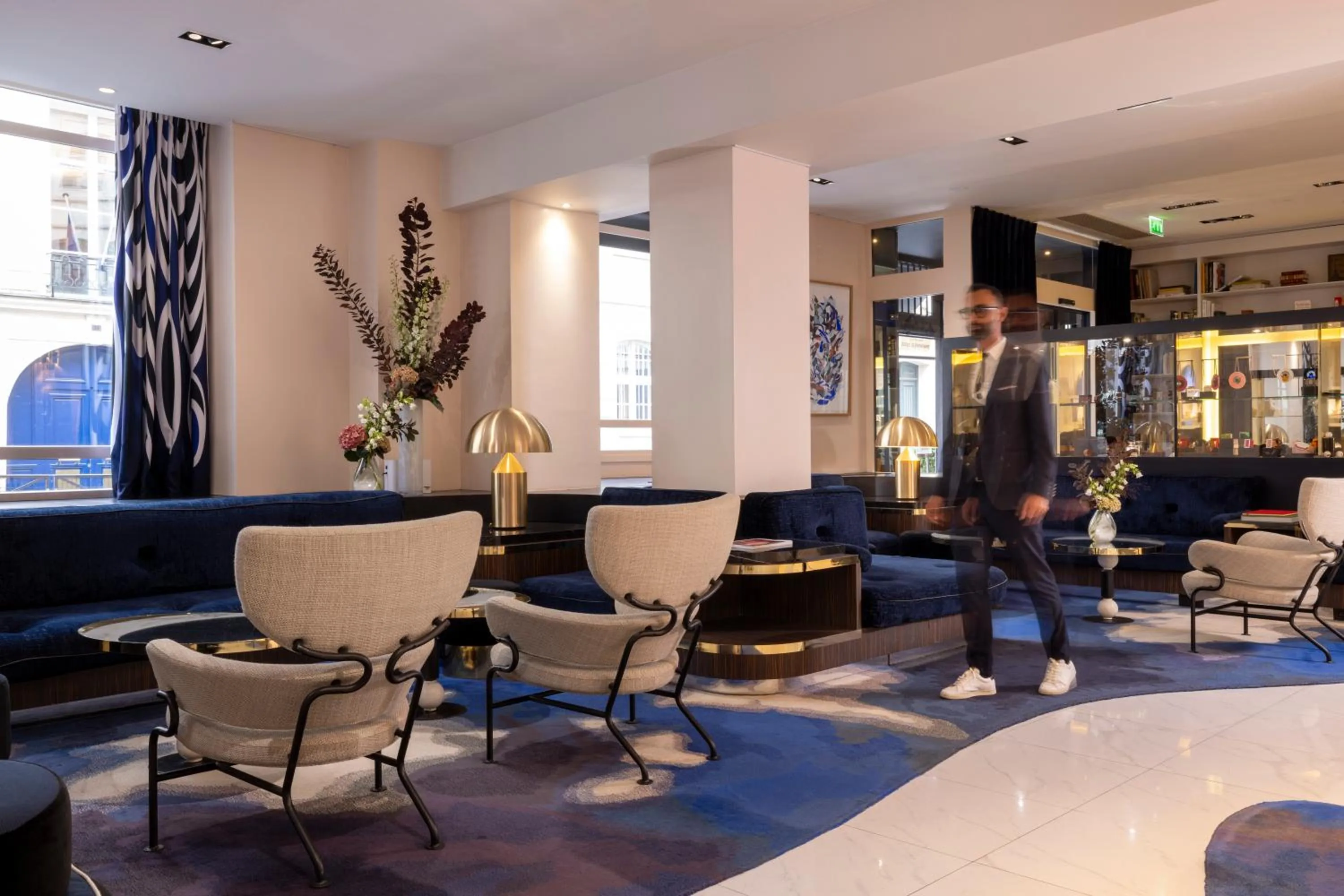 Lobby or reception in Hôtel Bel Ami