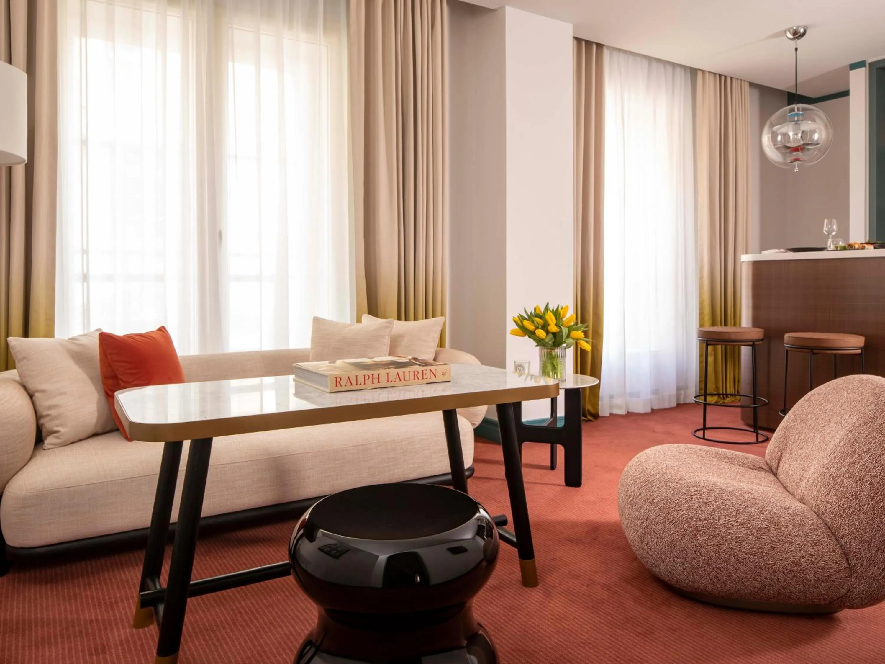 Living room in Hôtel Bel Ami