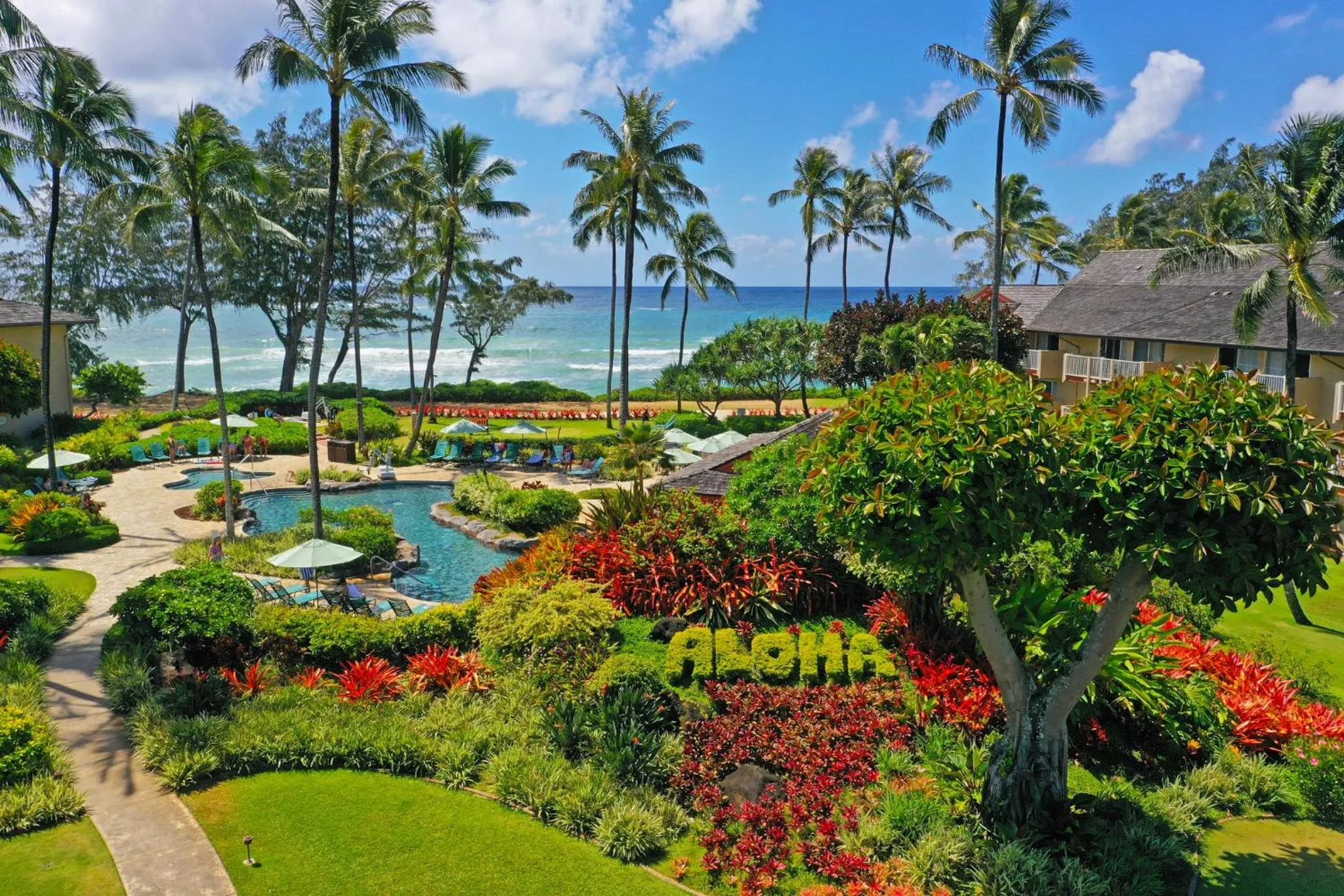 Property building in Kauai Coast Resort at the Beach Boy