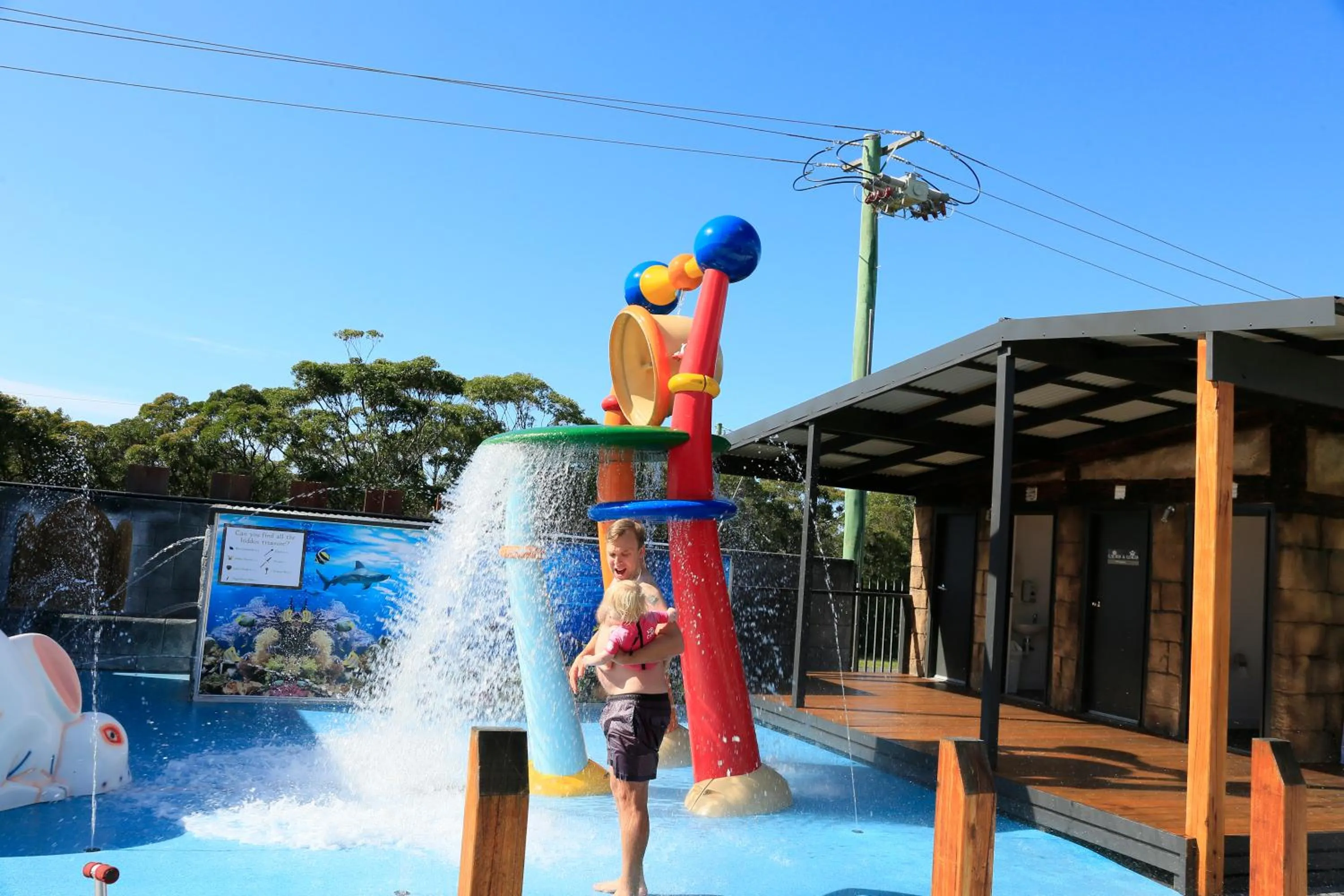 Aqua park in Ingenia Holidays Ulladulla