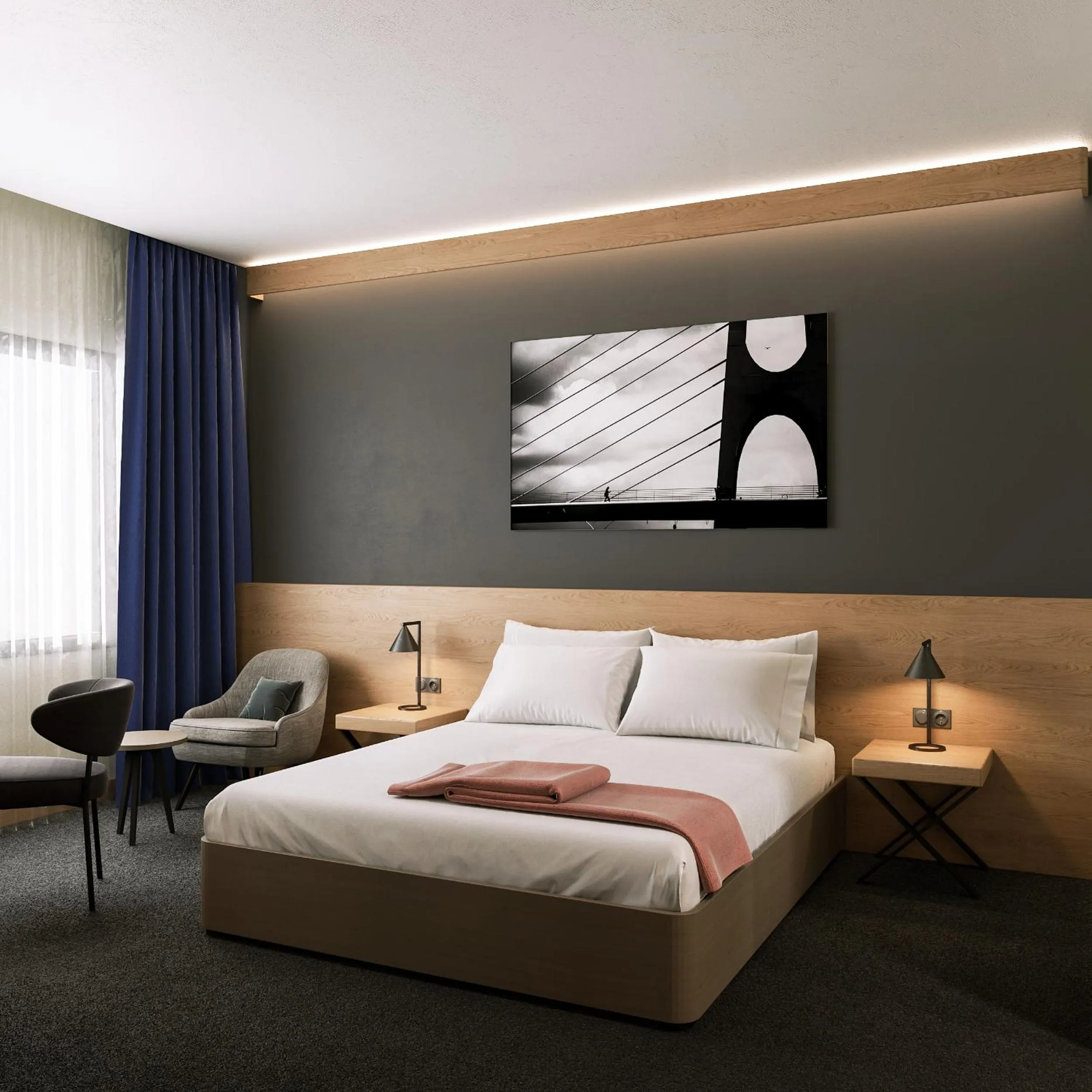 Bed in Executive Residency by Best Western Amsterdam Airport