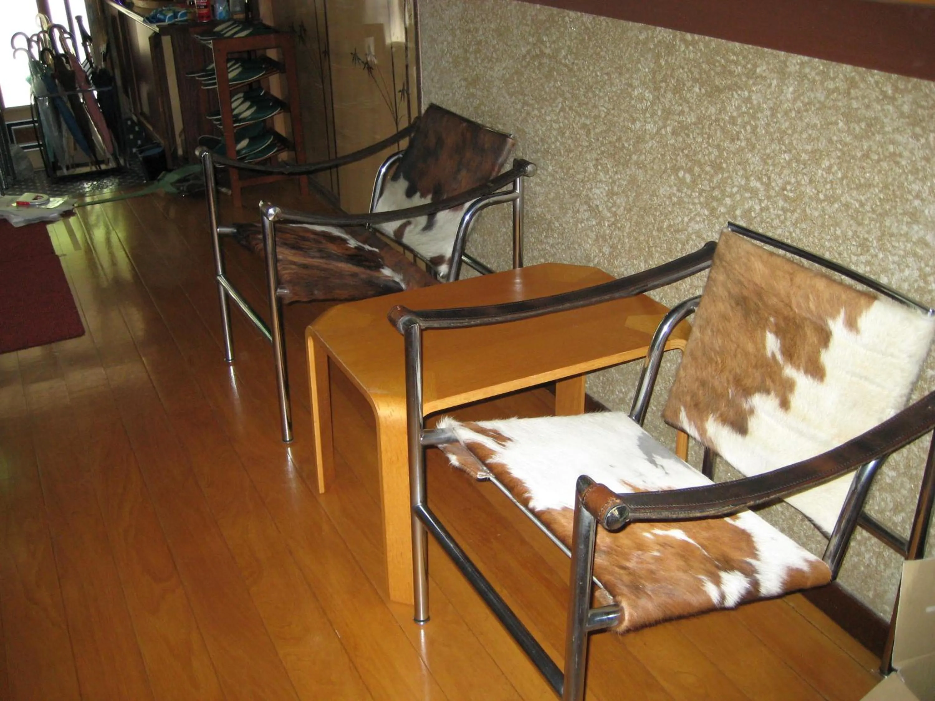 Seating area in Towadako Backpackers