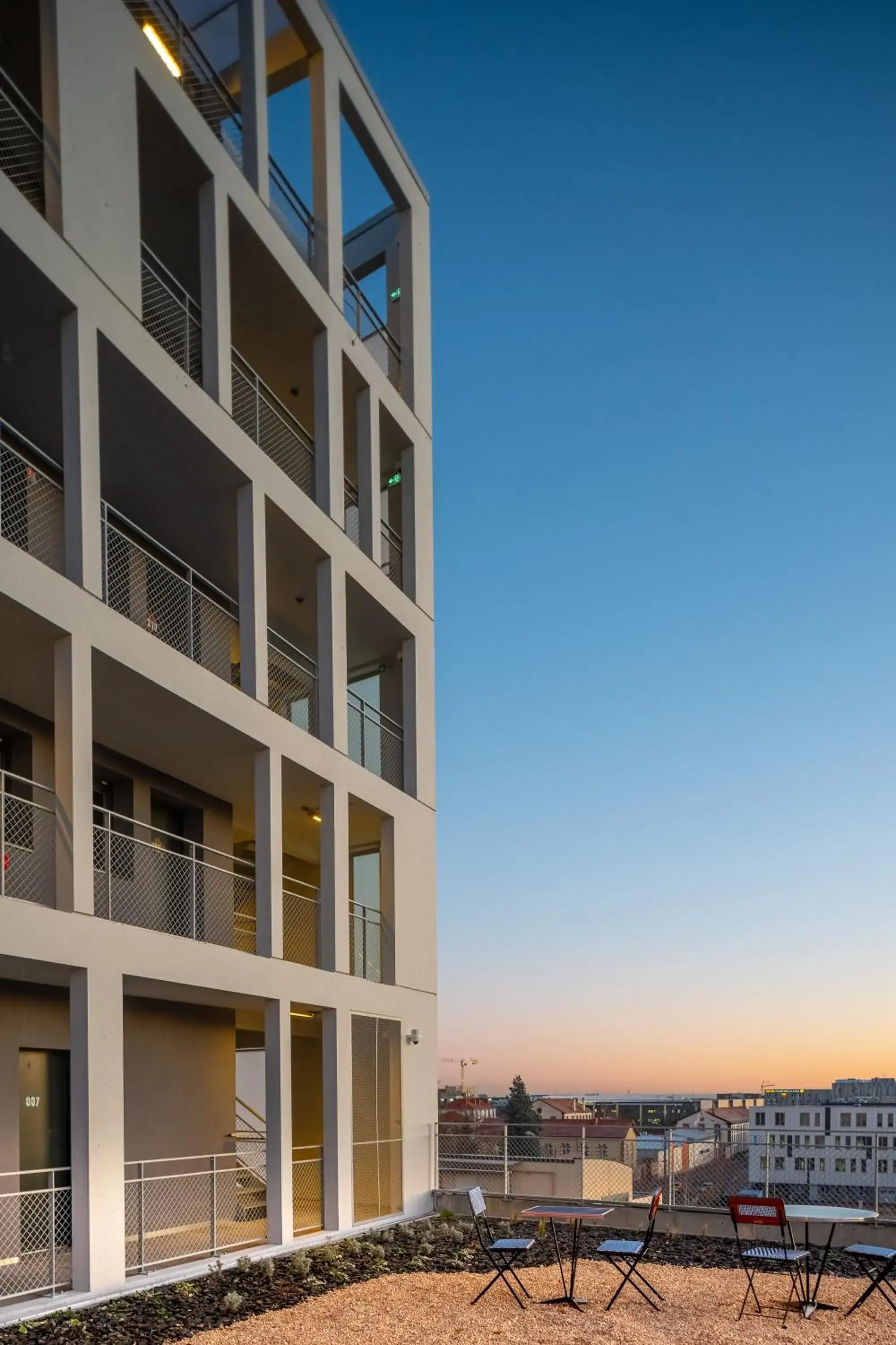 Bird's eye view in Eklo Clermont Ferrand Centre Gare Bird's eye view in Eklo Clermont Ferrand Centre Gare