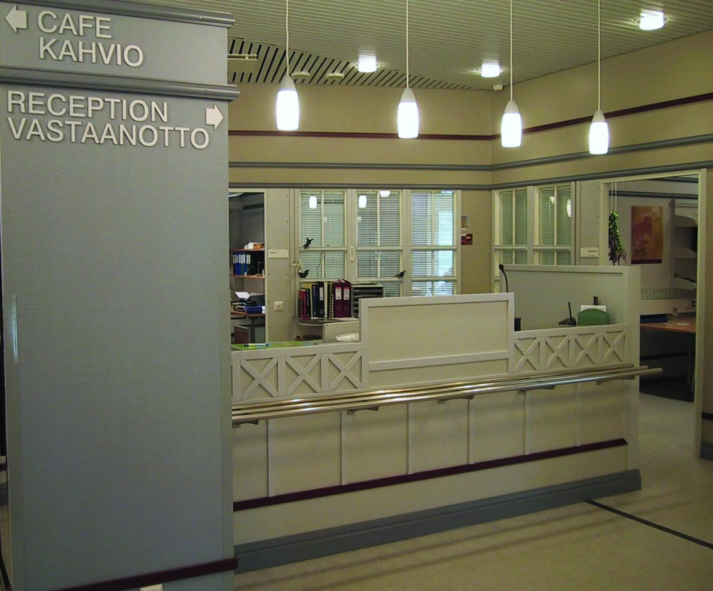 Lobby or reception in Marttinen