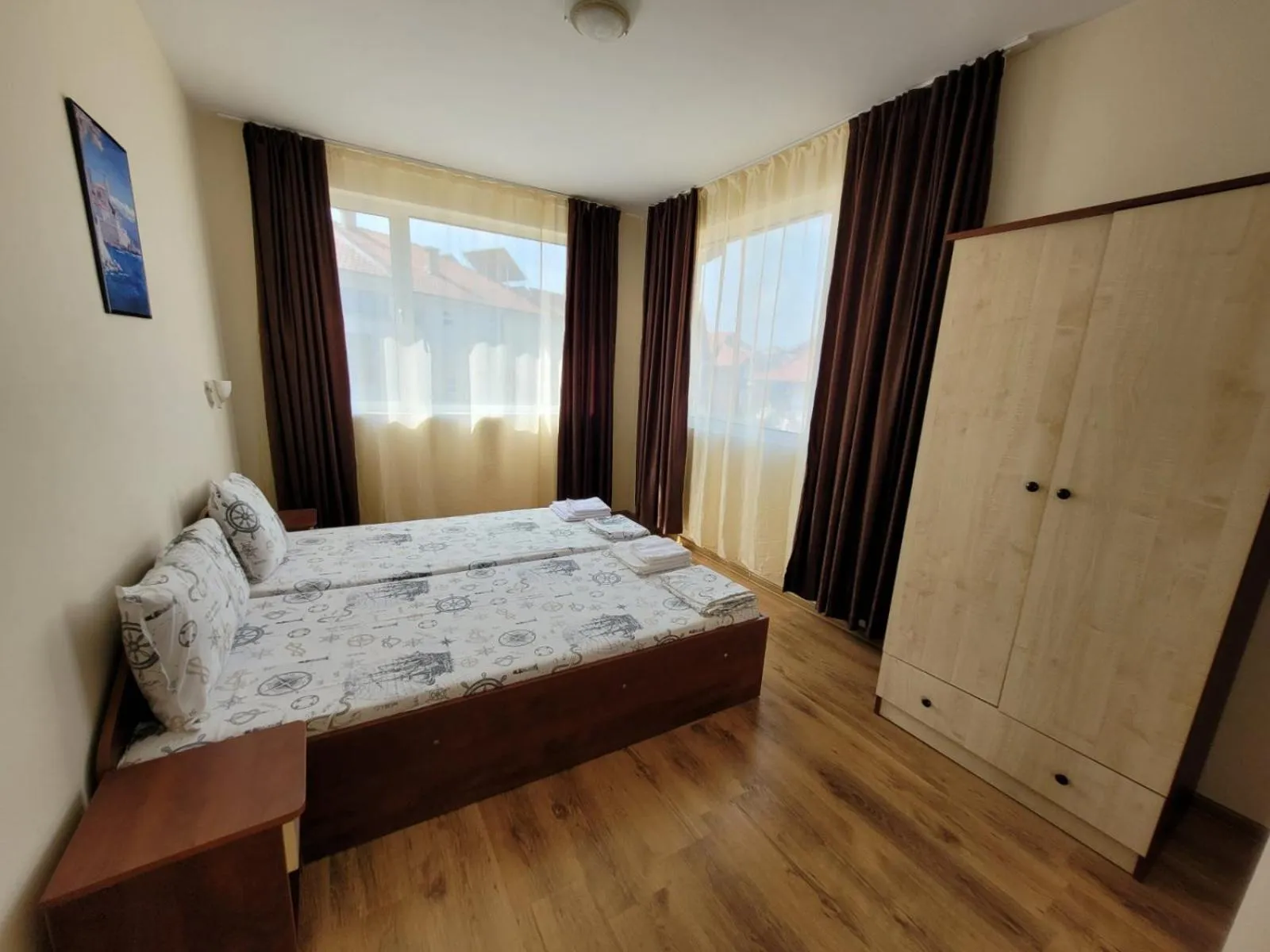 Bed in Guesthouse Iceberg