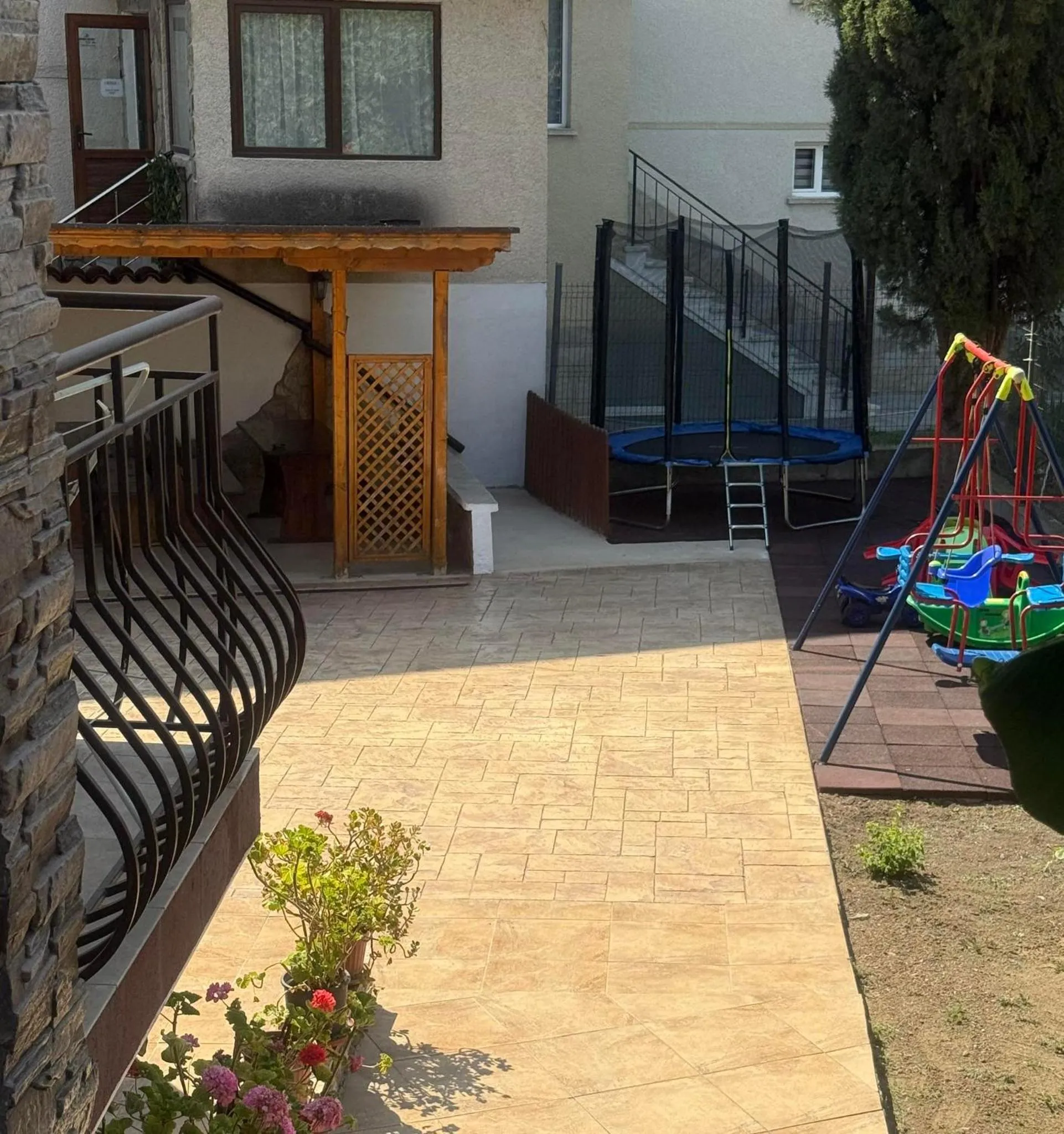 Children play ground in Guesthouse Iceberg