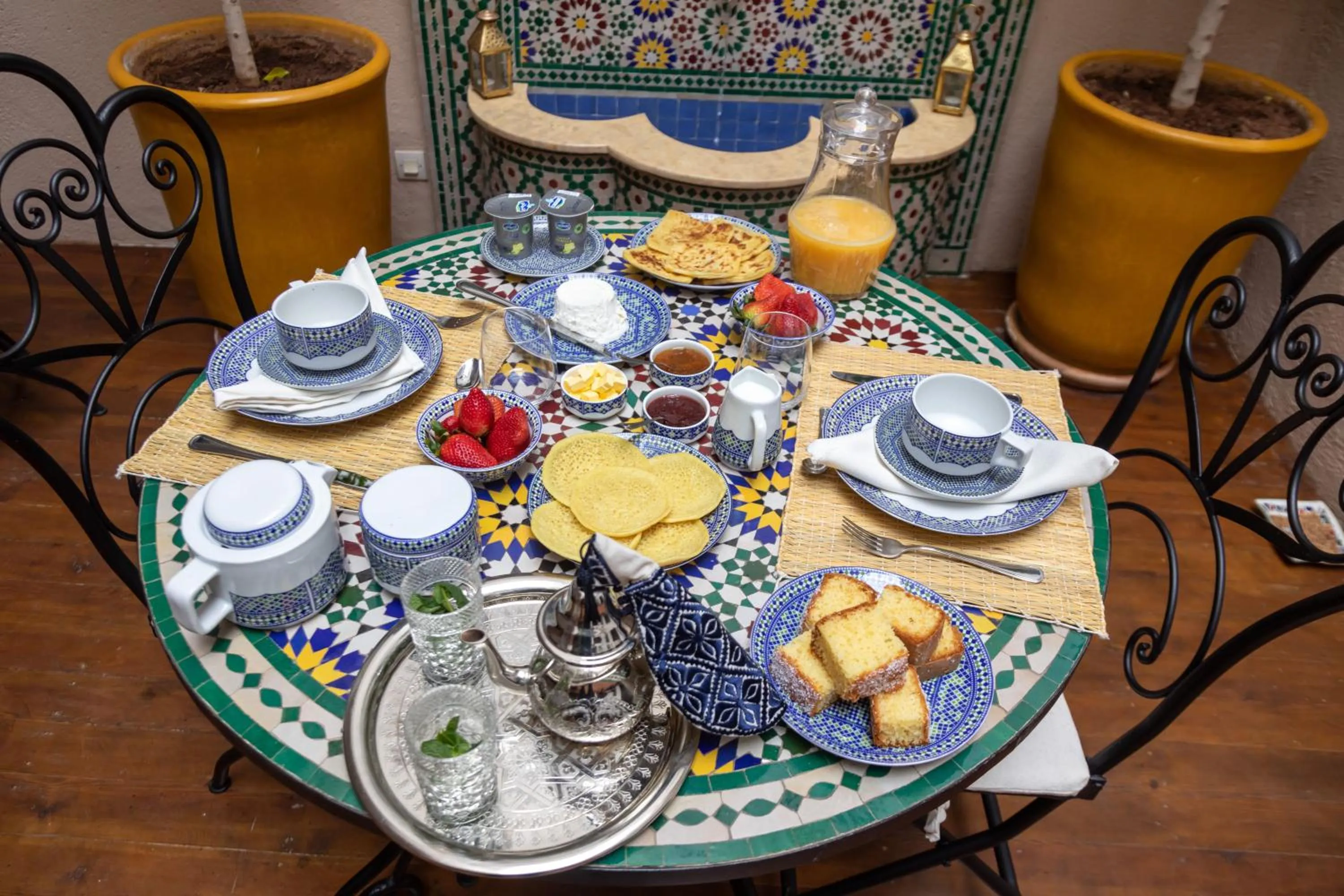 Breakfast in Riad Hart Essoura