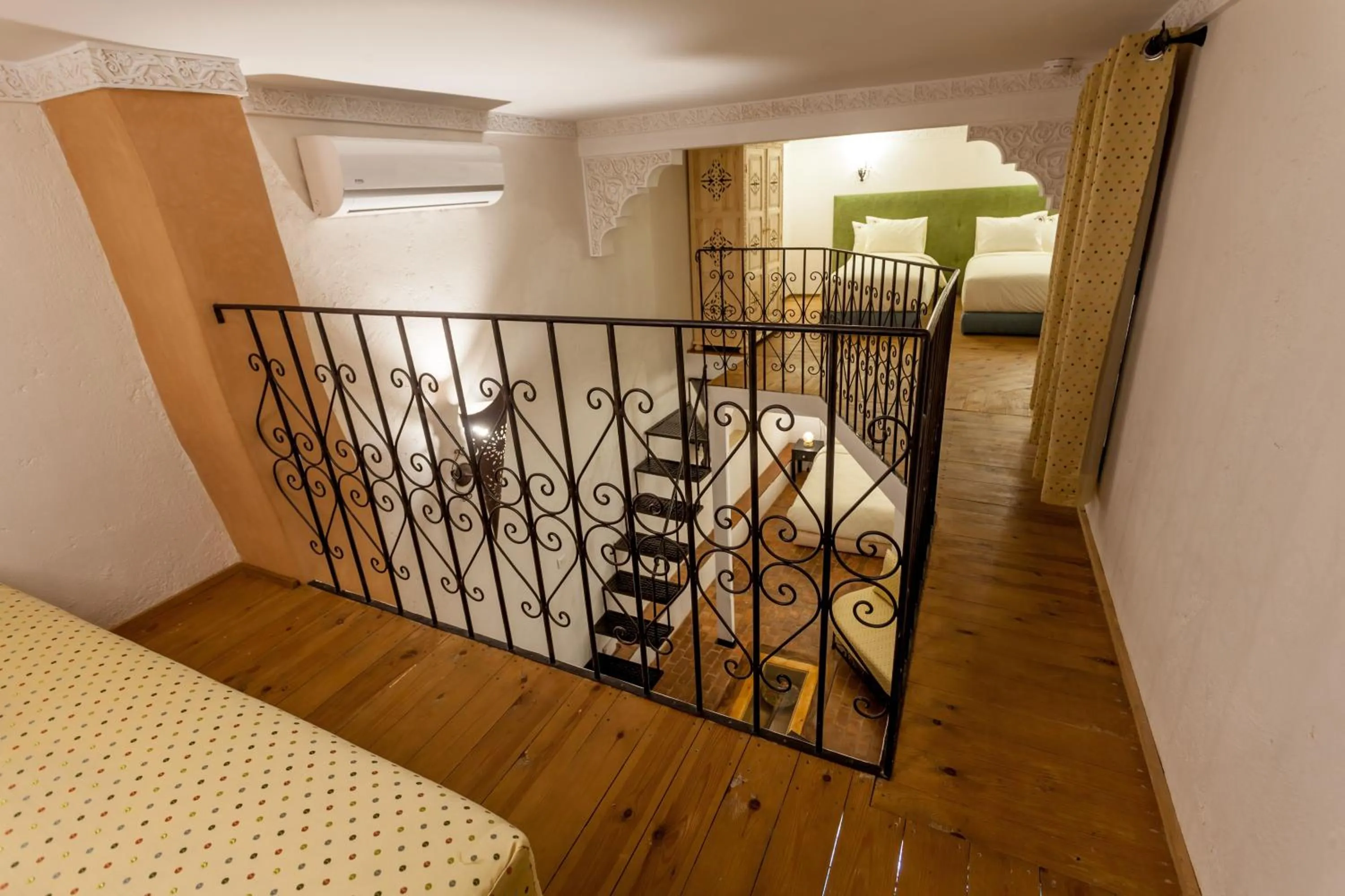 Bed in Riad Hart Essoura