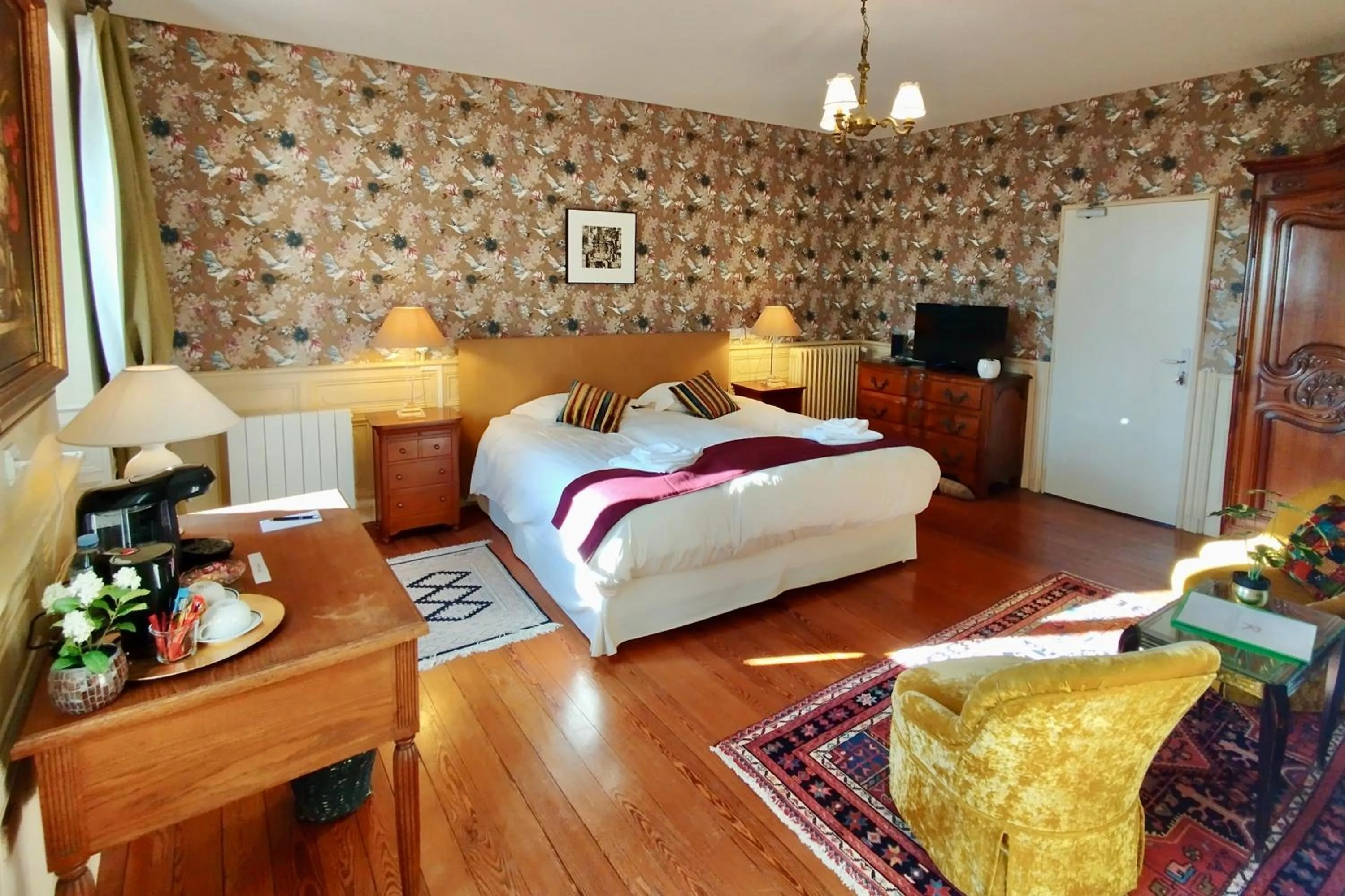 Bed in Domaine de Rasigous