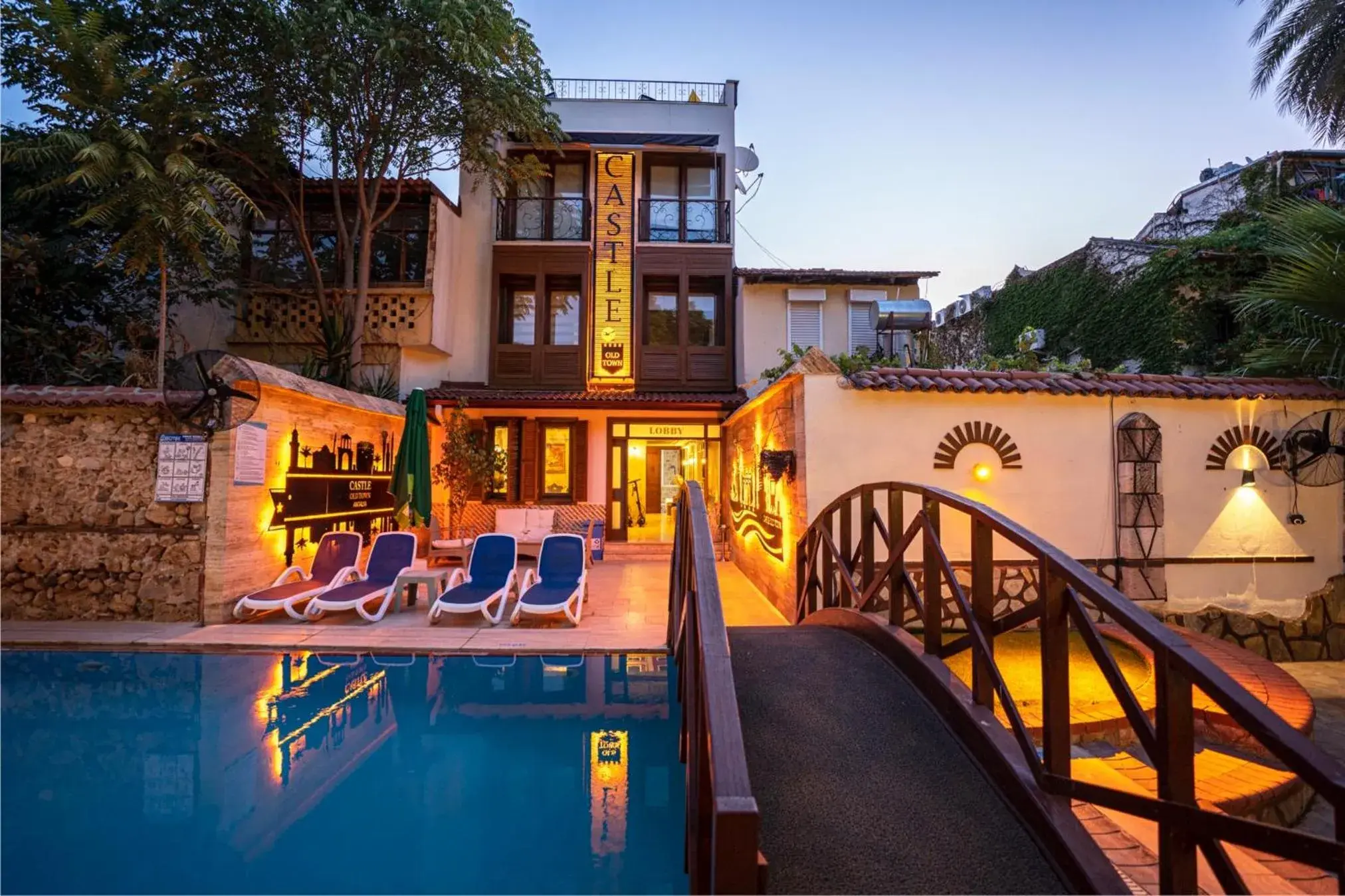 Property building in Castle Old Town Hotel Property building in Castle Old Town Hotel