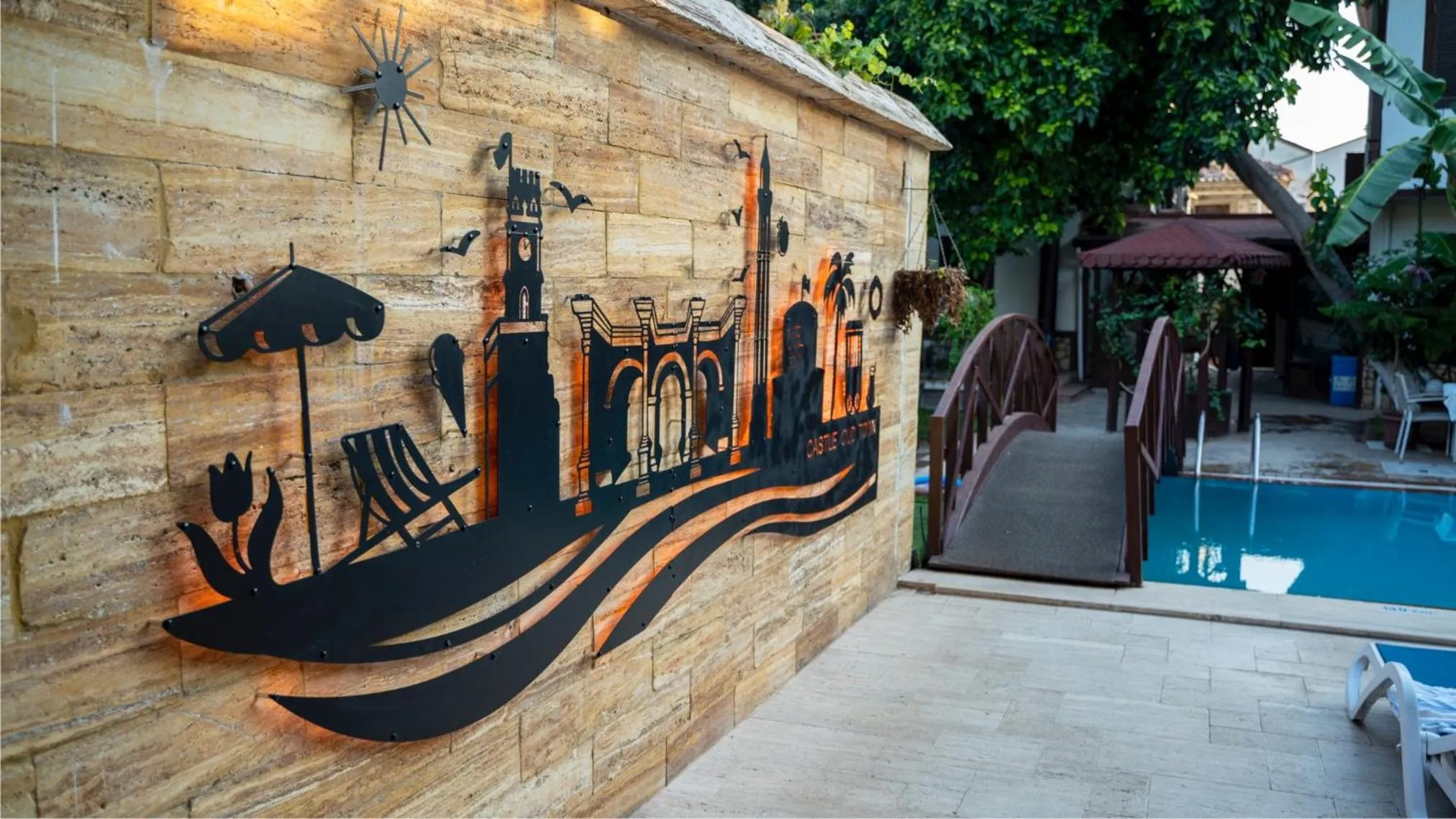 Property logo or sign in Castle Old Town Hotel