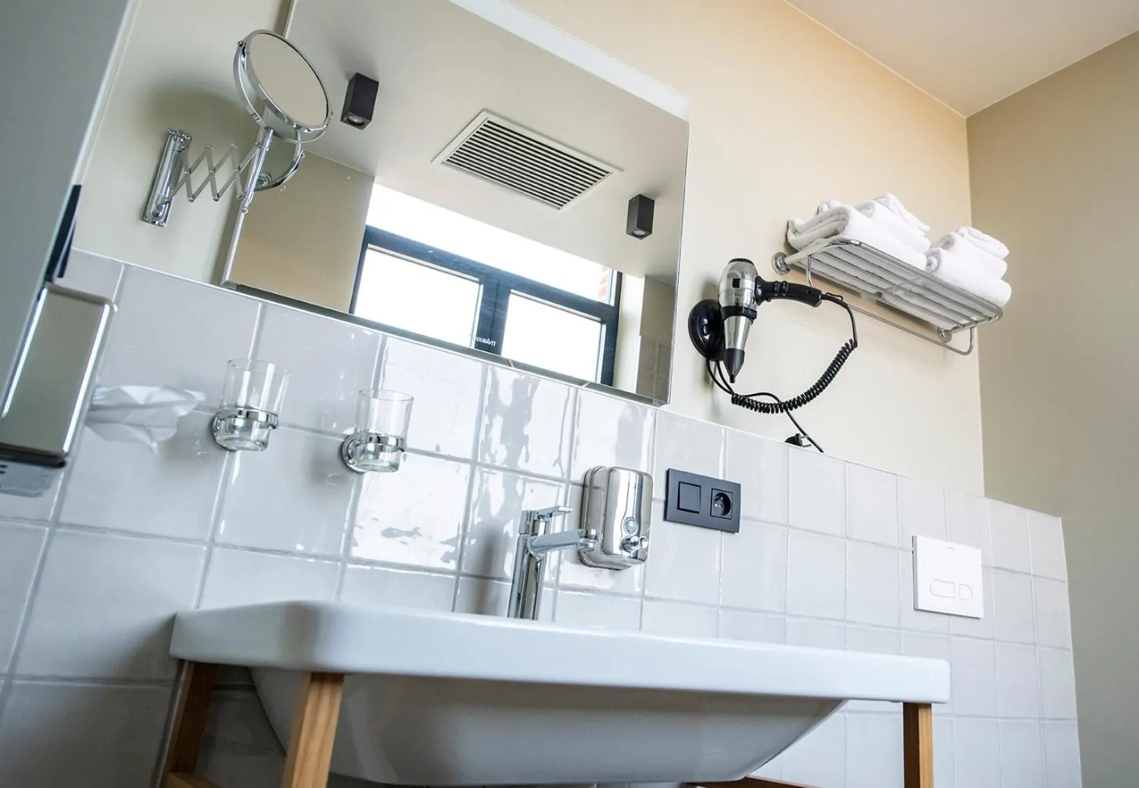 Bathroom in Café Coureur Borgloon