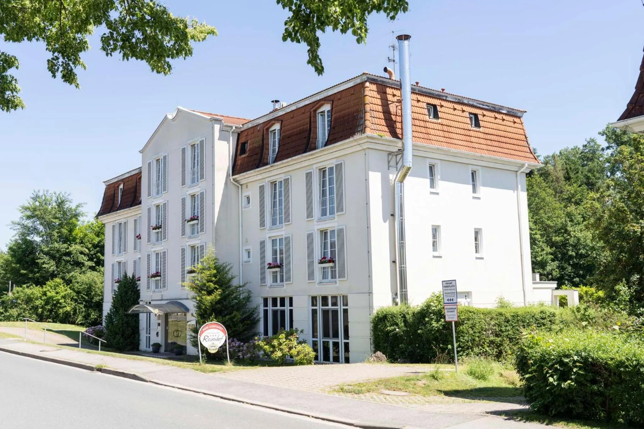Property building in Hotel Rosenhof bei Bamberg