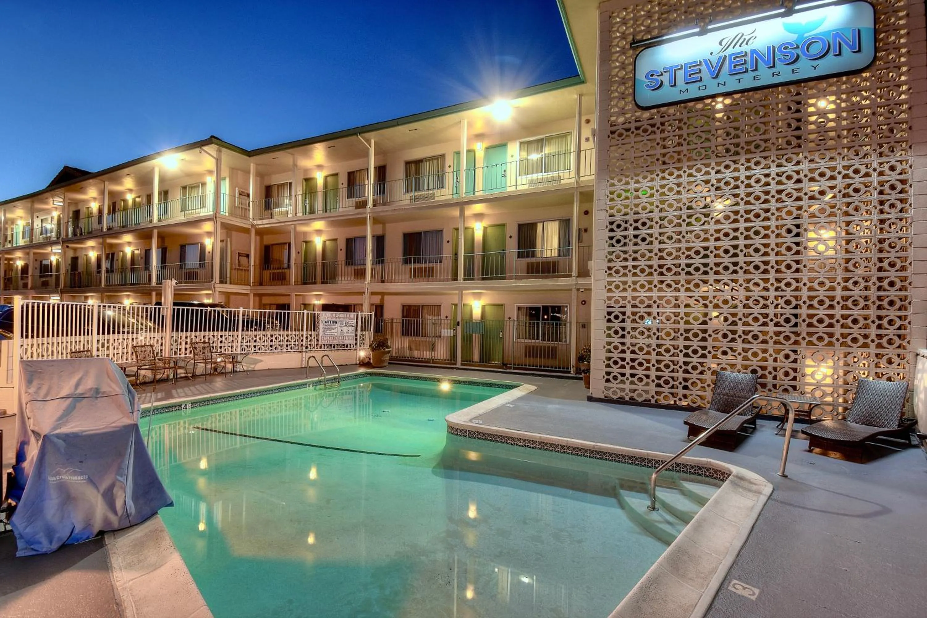 Swimming pool in The Stevenson Monterey