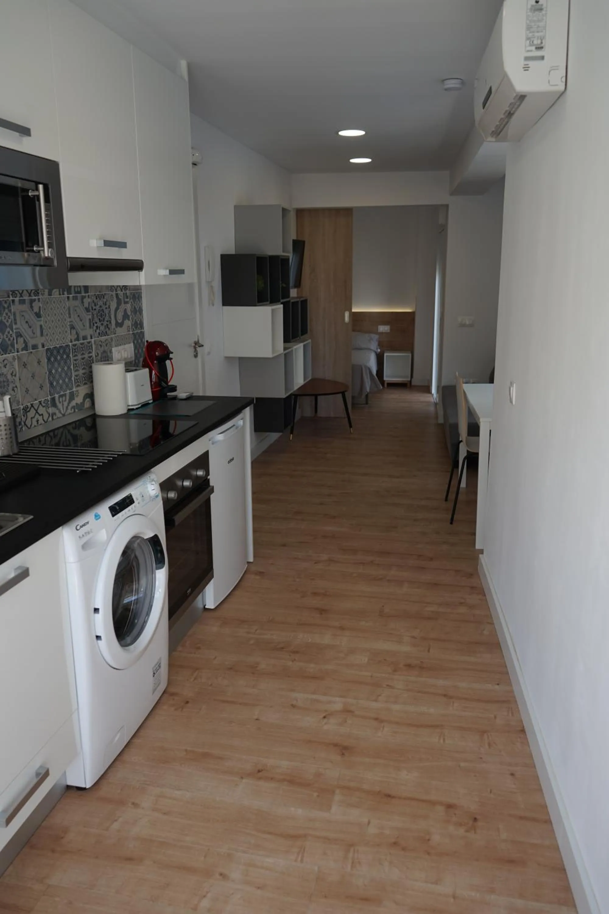 Kitchen or kitchenette in Pescadors Apartamentos TRG