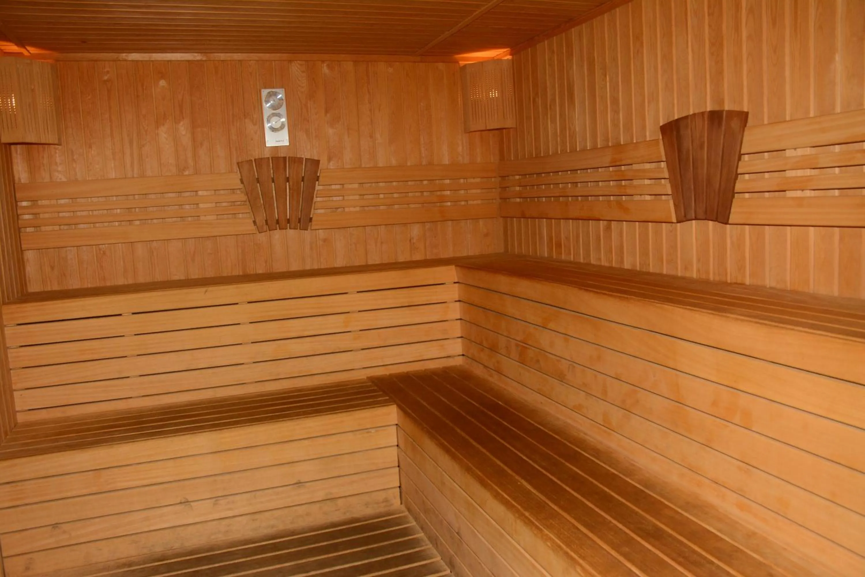 Sauna in Almera Park Apart Hotel