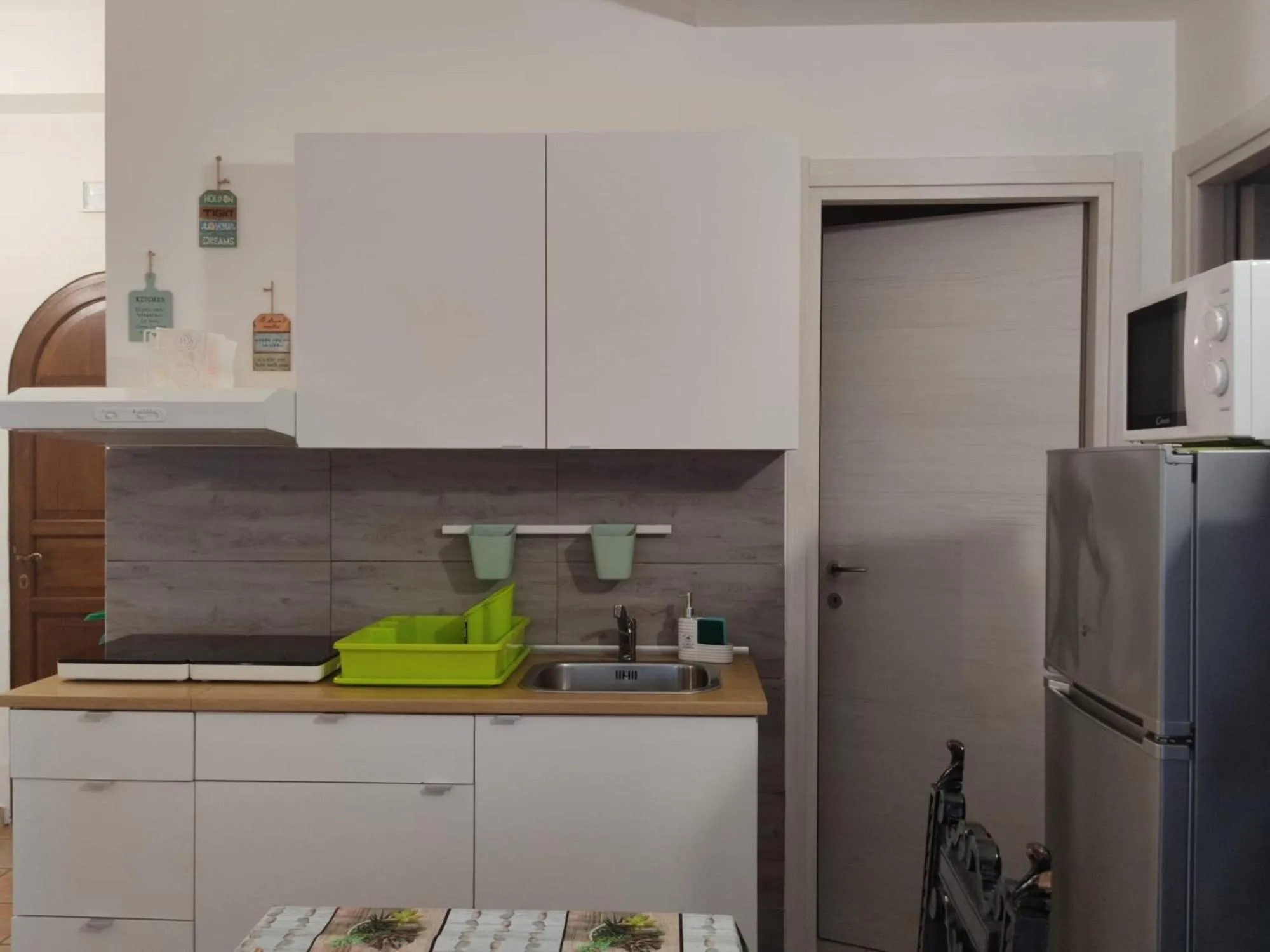 Kitchen or kitchenette in Le casette di Frà al Bondì