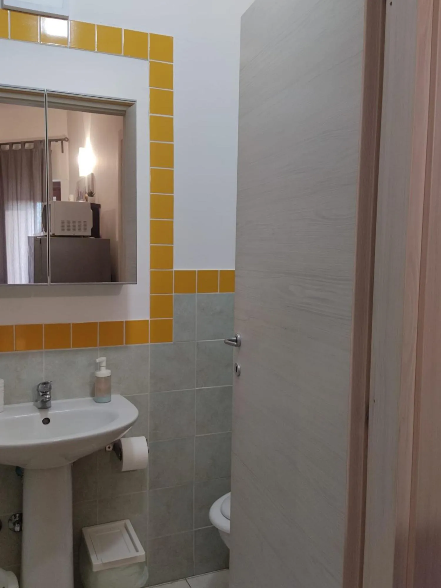 Bathroom in Le casette di Frà al Bondì