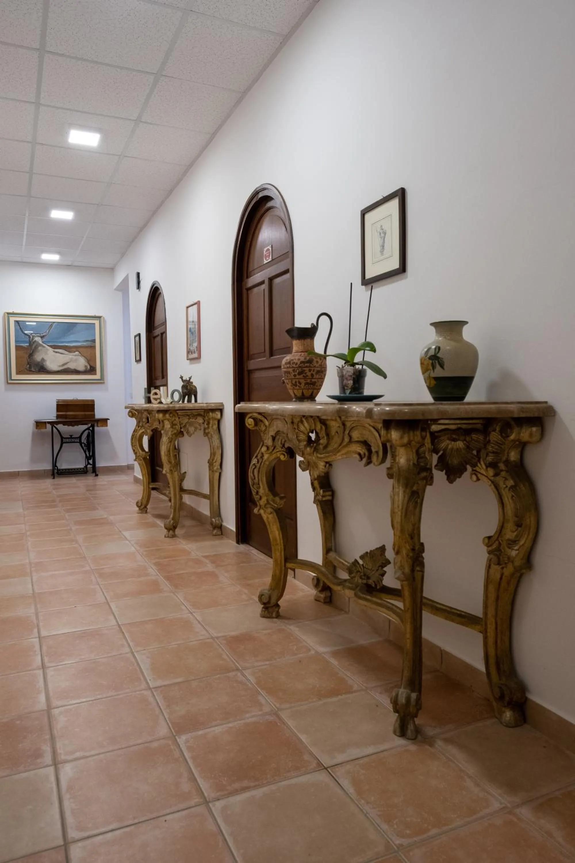 Lobby or reception in Le casette di Frà al Bondì
