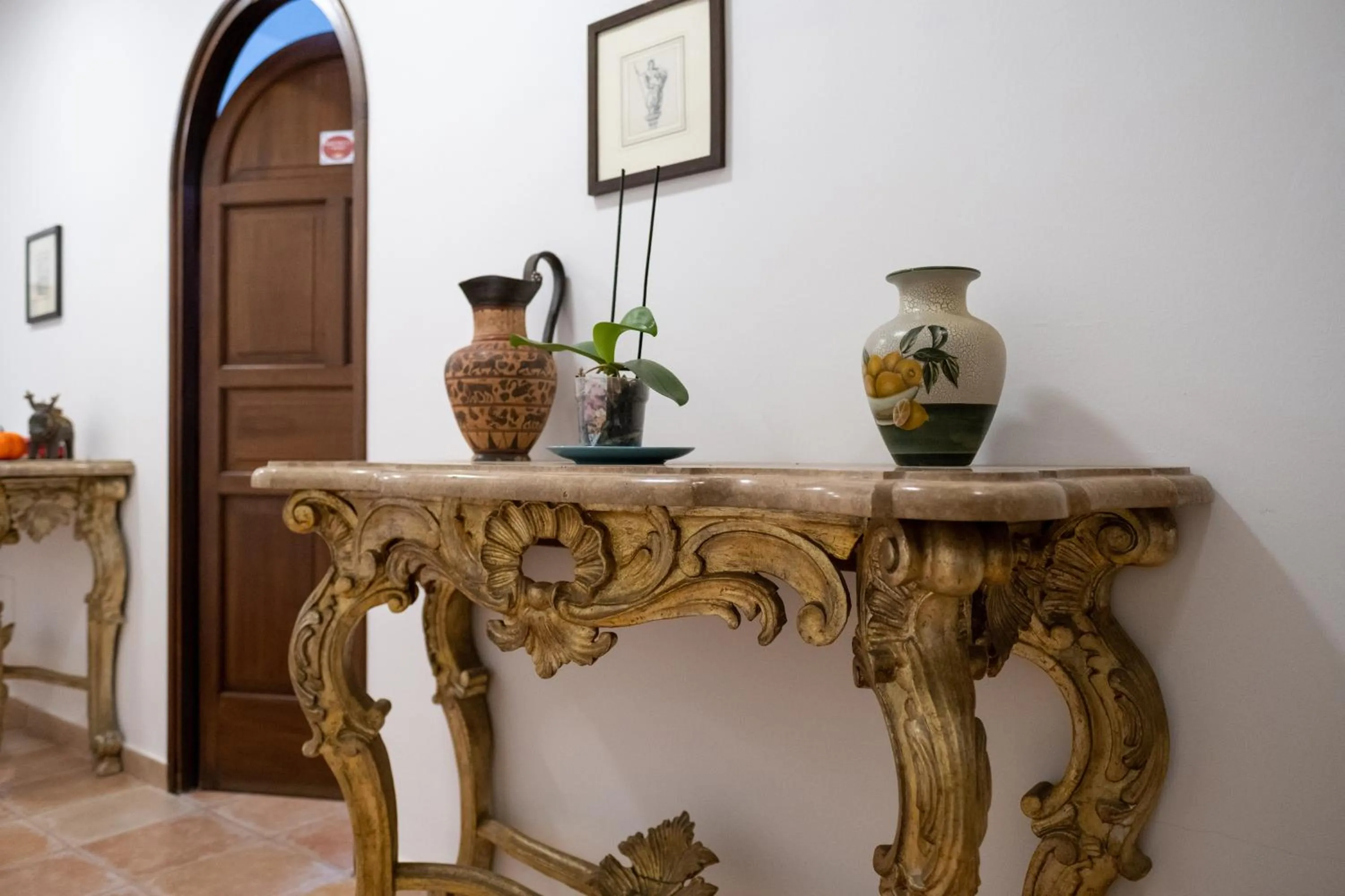 Lobby or reception in Le casette di Frà al Bondì